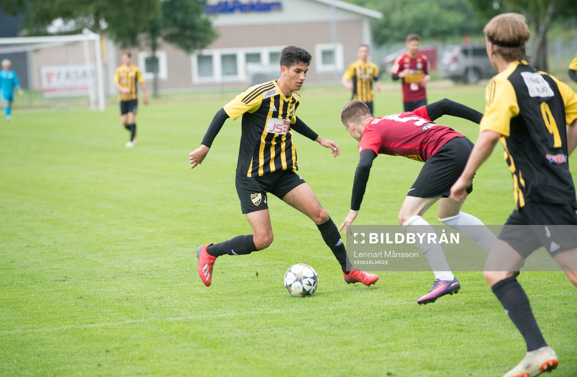 i matchen i juniorallsvenskan division 1 mellan IFK