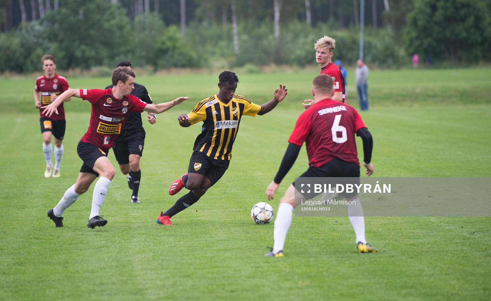 i matchen i juniorallsvenskan division 1 mellan IFK