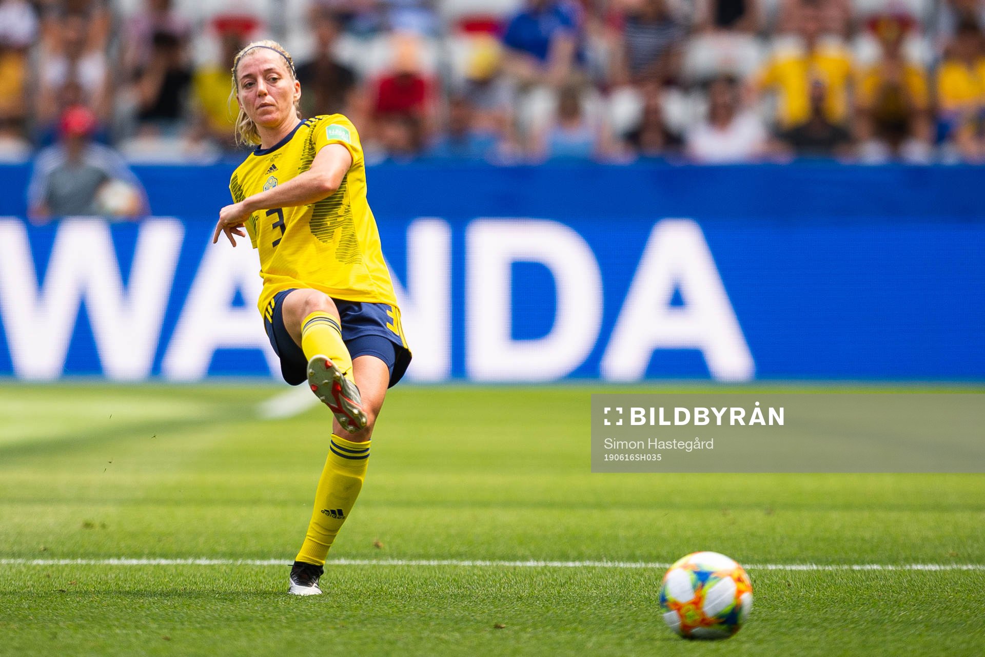Linda Sembrant of Sweden