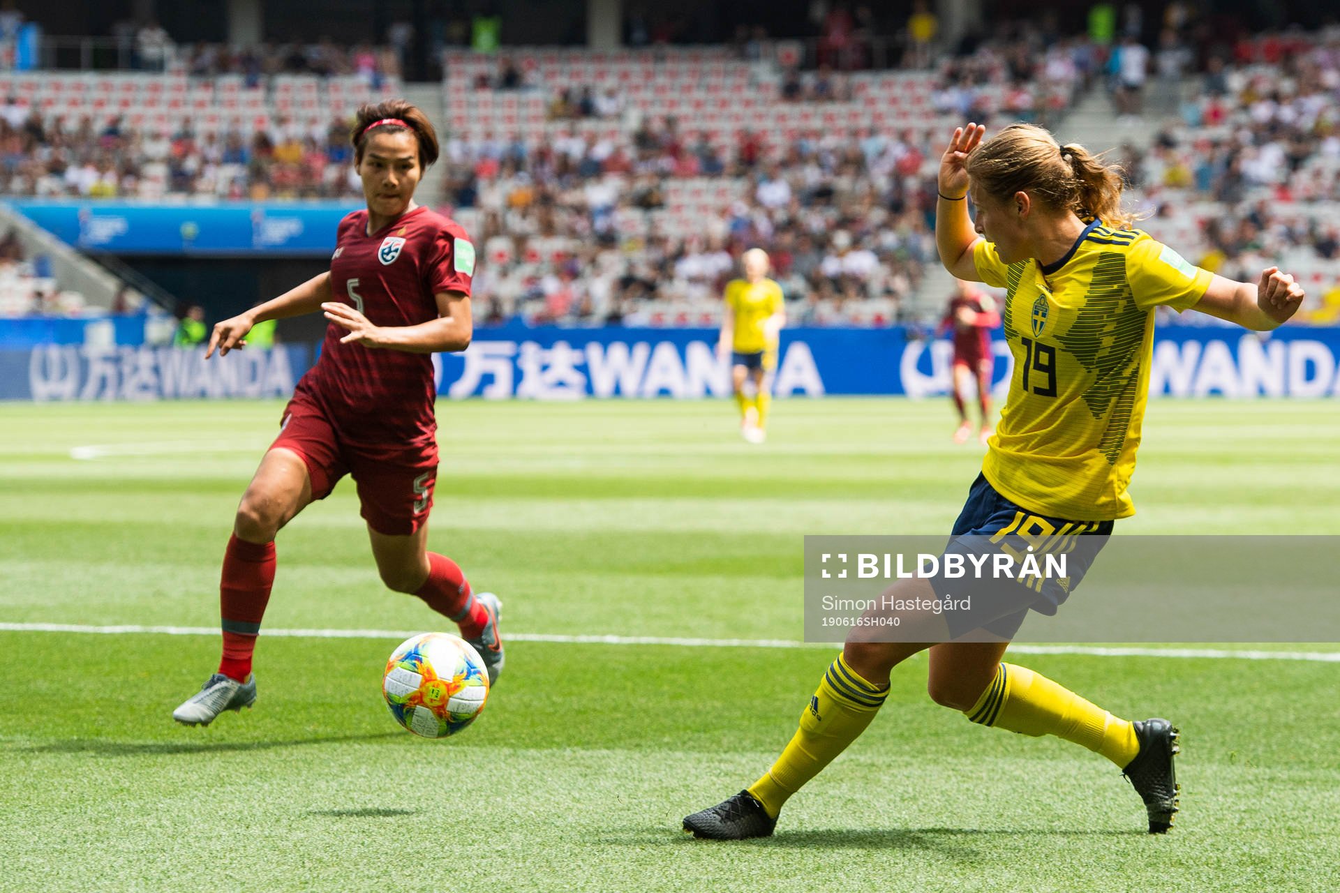 Anna Anvegård of Sweden