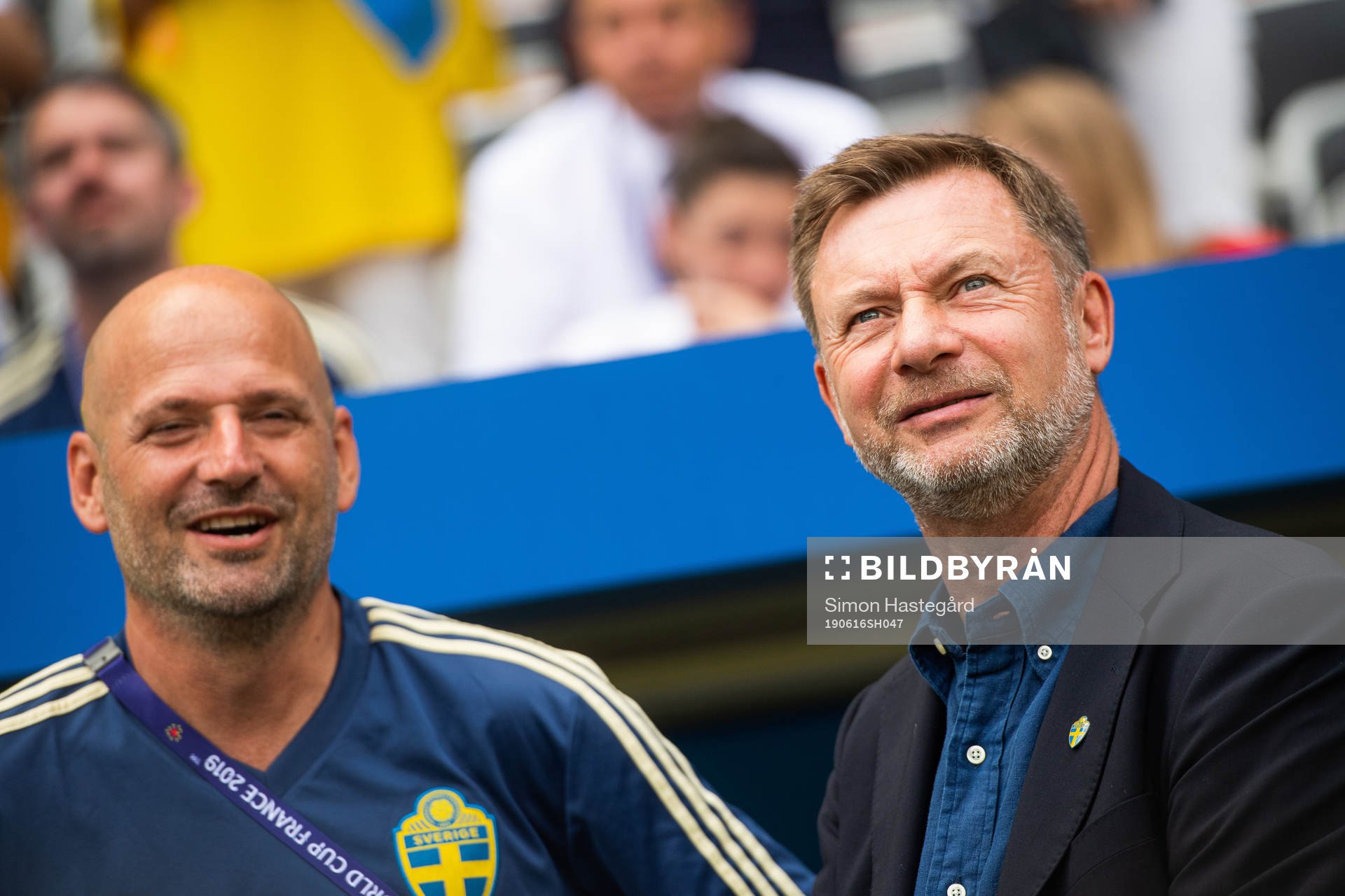 Magnus Wikman, assistant coach and Peter Gerhardsson, Head