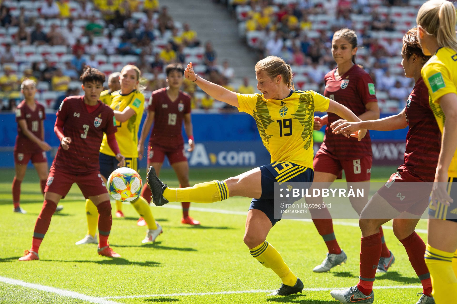 Anna Anvegård of Sweden