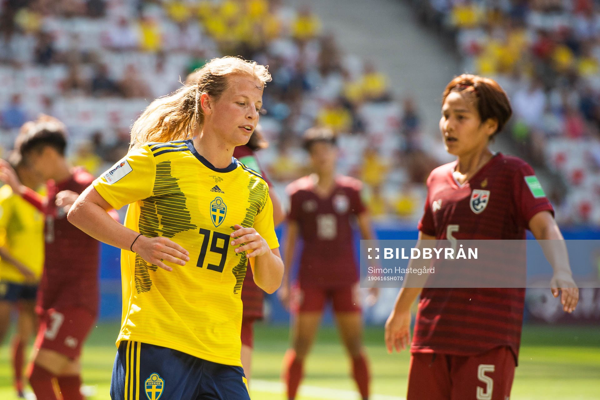 Anna Anvegård of Sweden