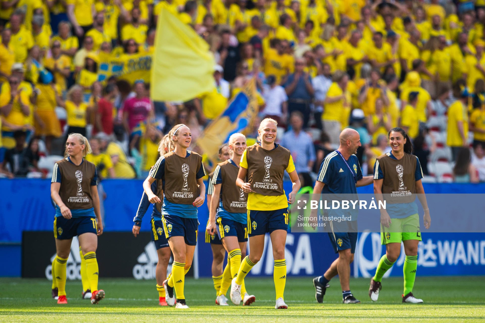 Amanda Ilestedt and Fridolina Rolfö of Sweden
