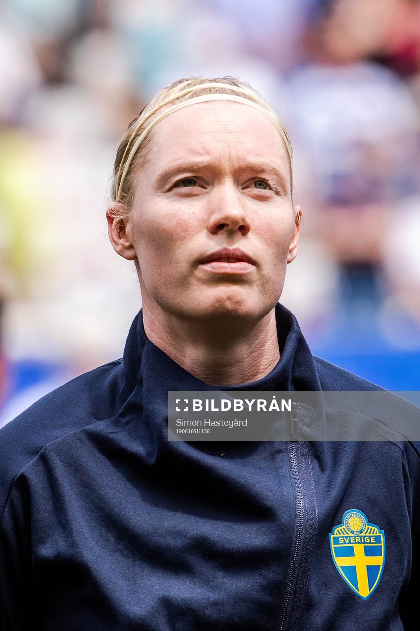 Goalkeeper Hedvig Lindahl  of Sweden