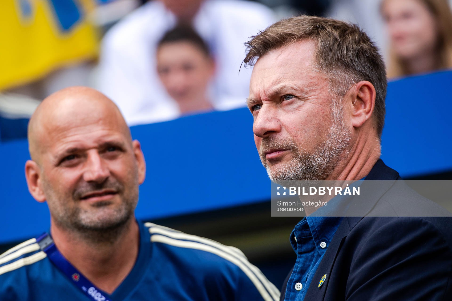 Magnus Wikman, assistant coach and Peter Gerhardsson, Head