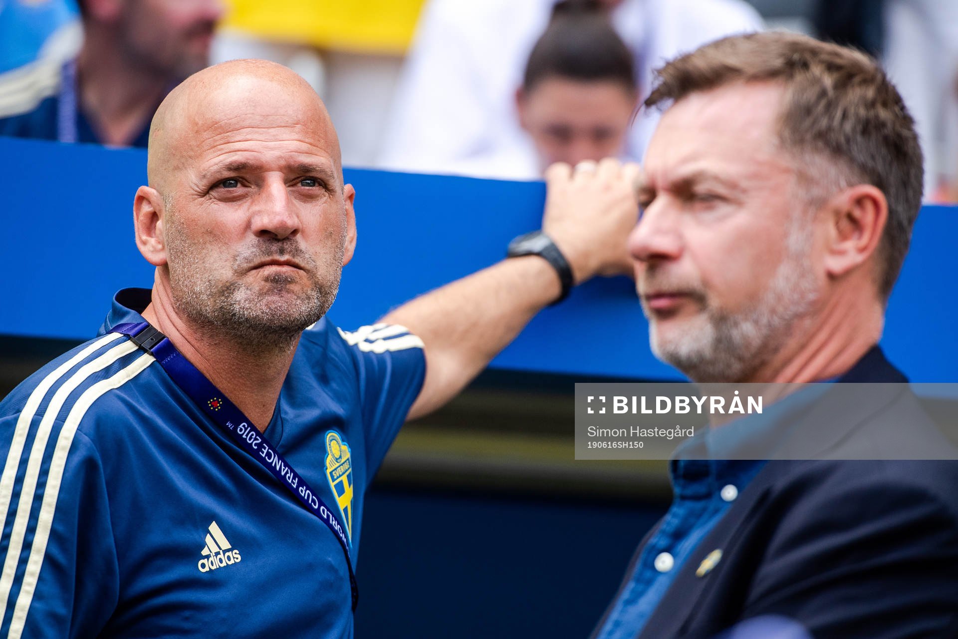 Magnus Wikman, assistant coach and Peter Gerhardsson, Head