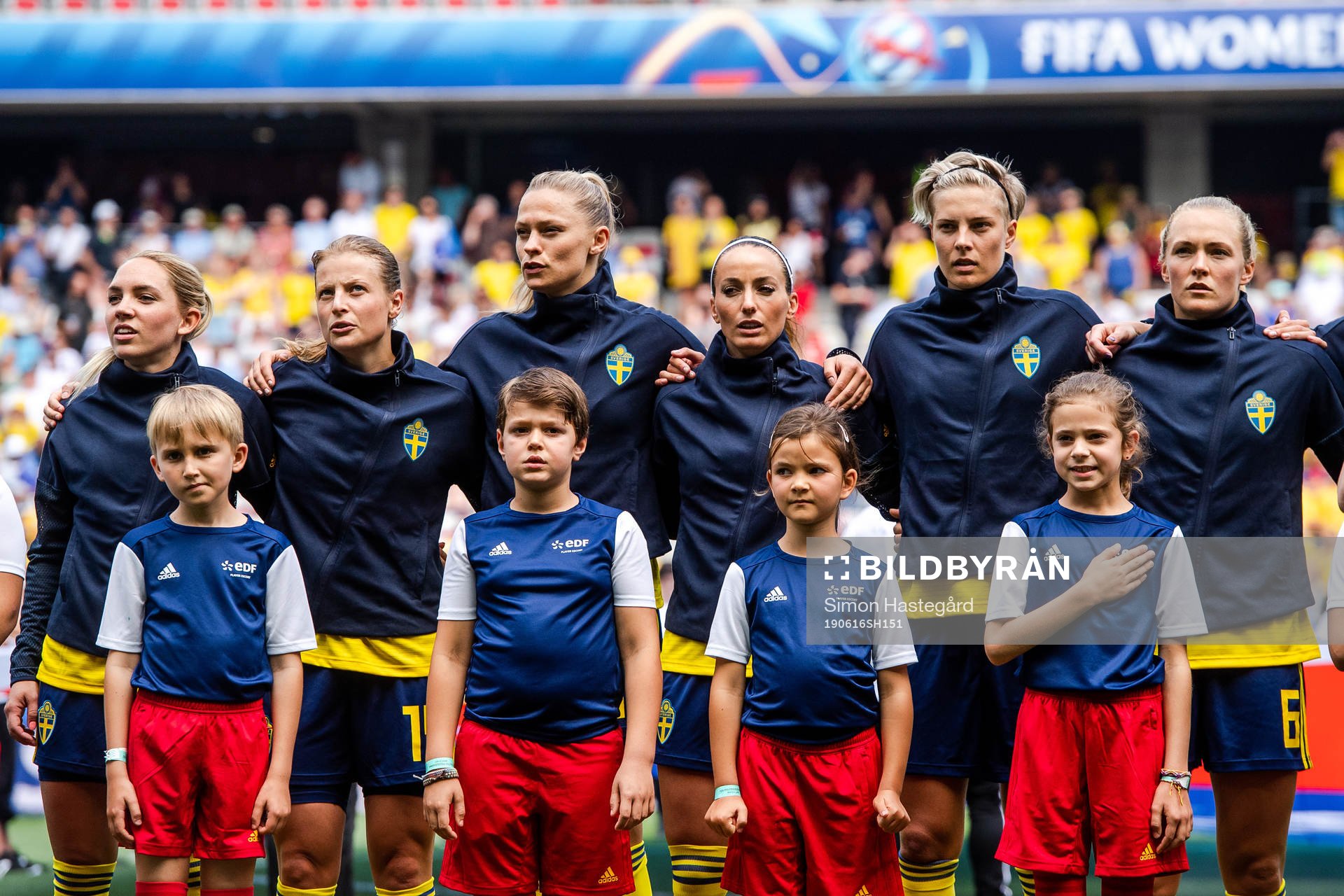 Elin Rubensson , Anna Anvegård , Fridolina Rolfö ,