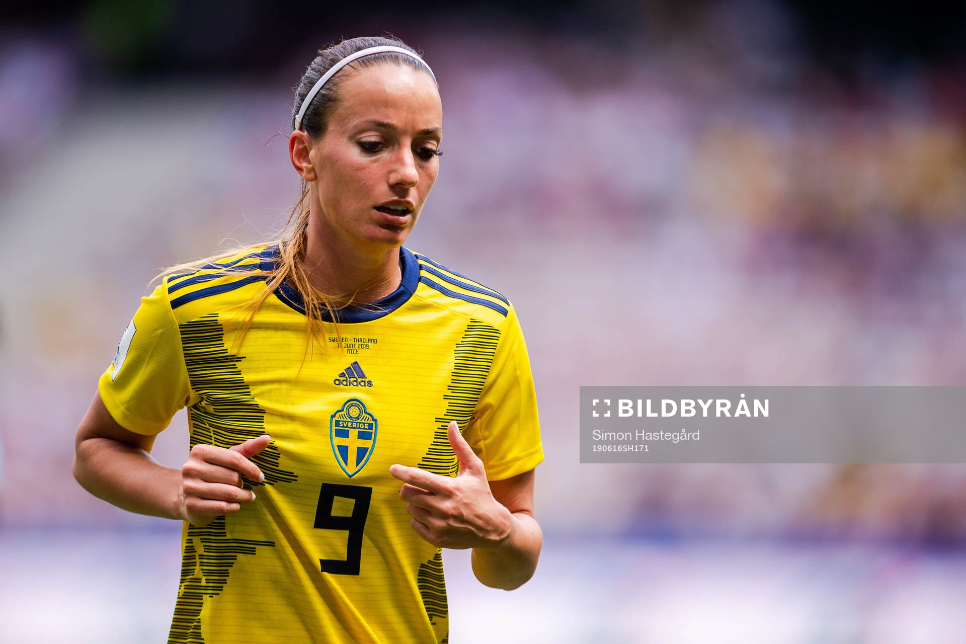 Kosovare Asllani of Sweden