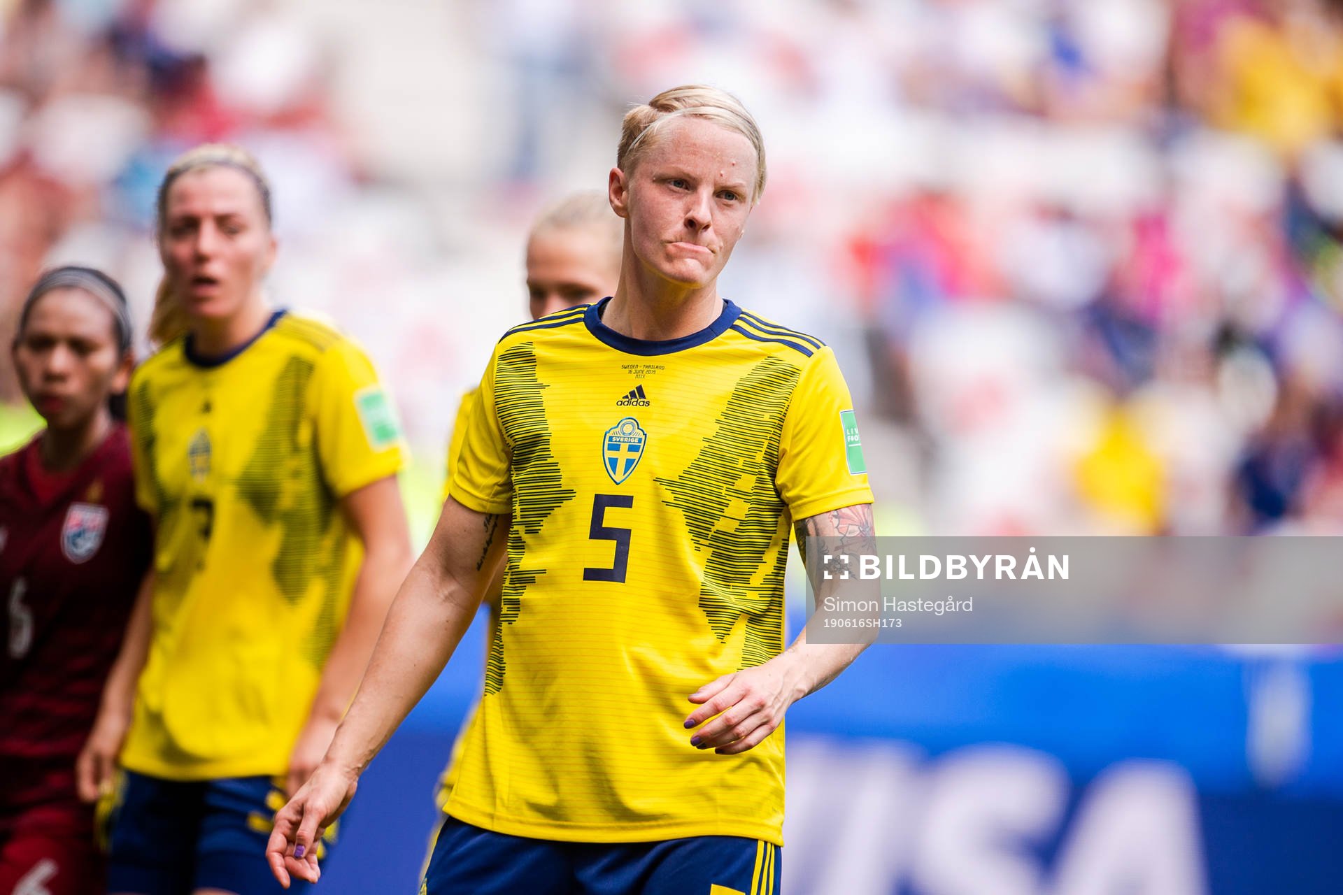 Nilla Fischer of Sweden