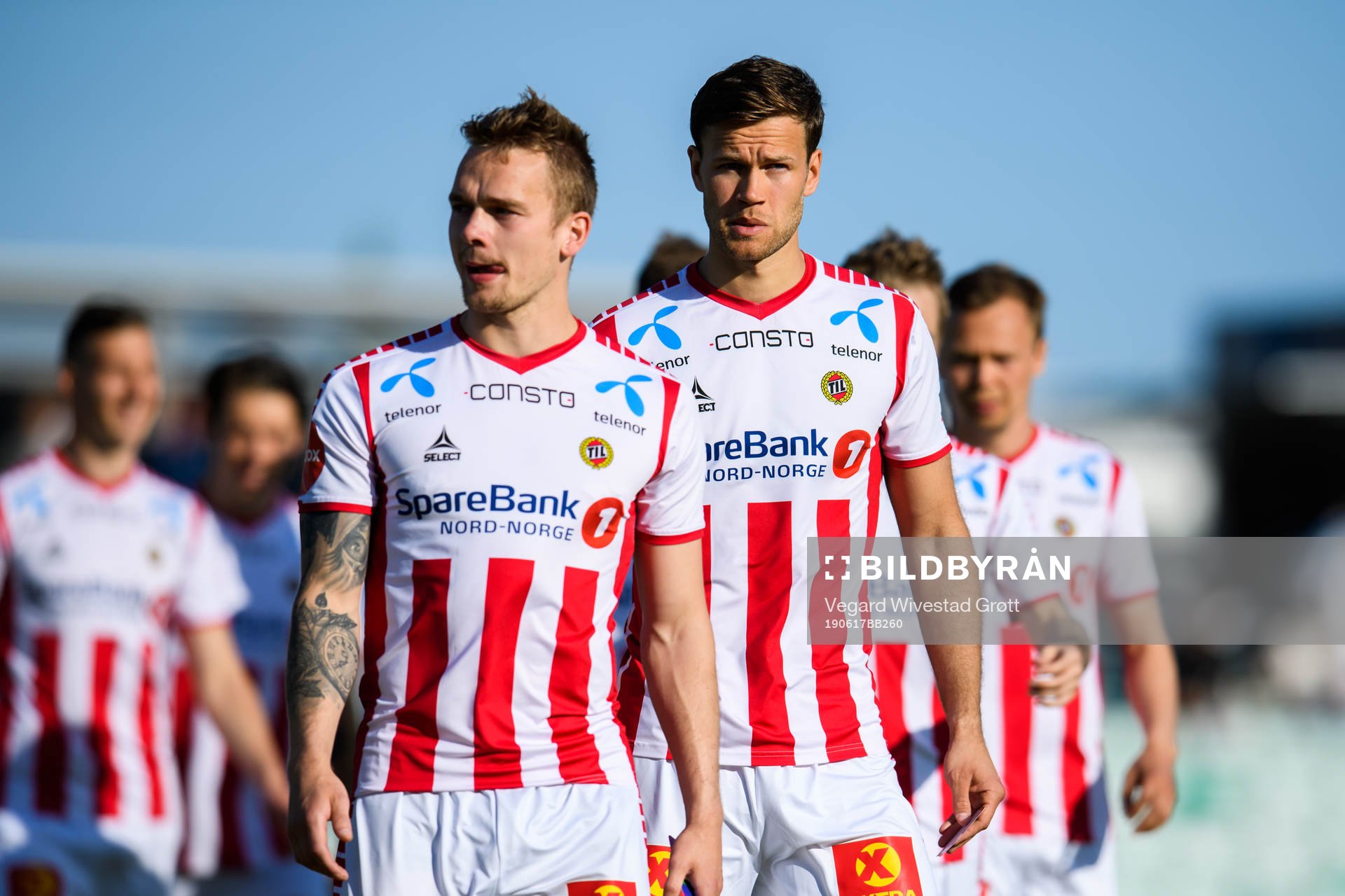 Anders Jenssen of Tromsø during the Eliteserien football match between Stabæk and Tromsø on June 17, 2019 in Bekkestua.