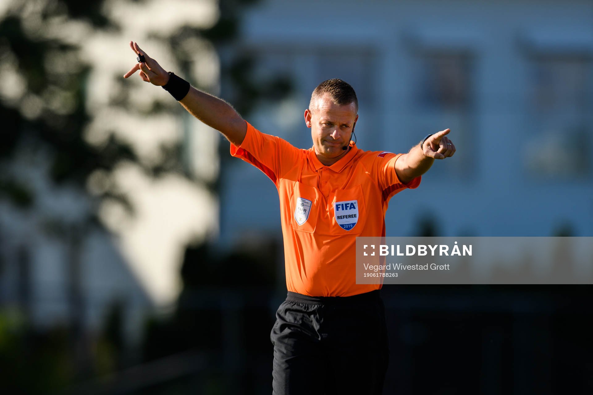 Svein Oddvar Moen, referee