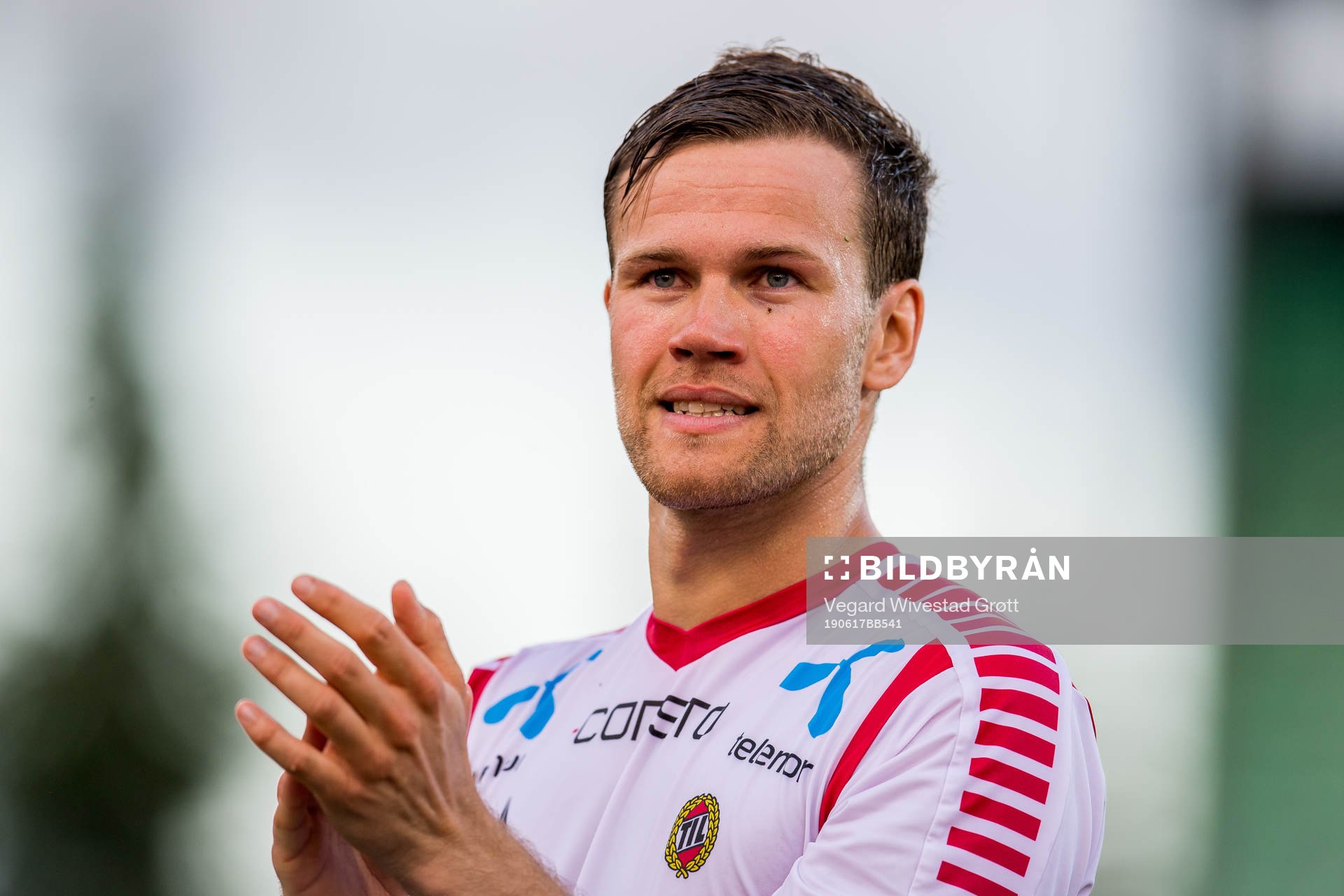 Anders Jenssen of Tromsø after the Eliteserien football match between Stabæk and Tromsø on June 17, 2019 in Bekkestua.