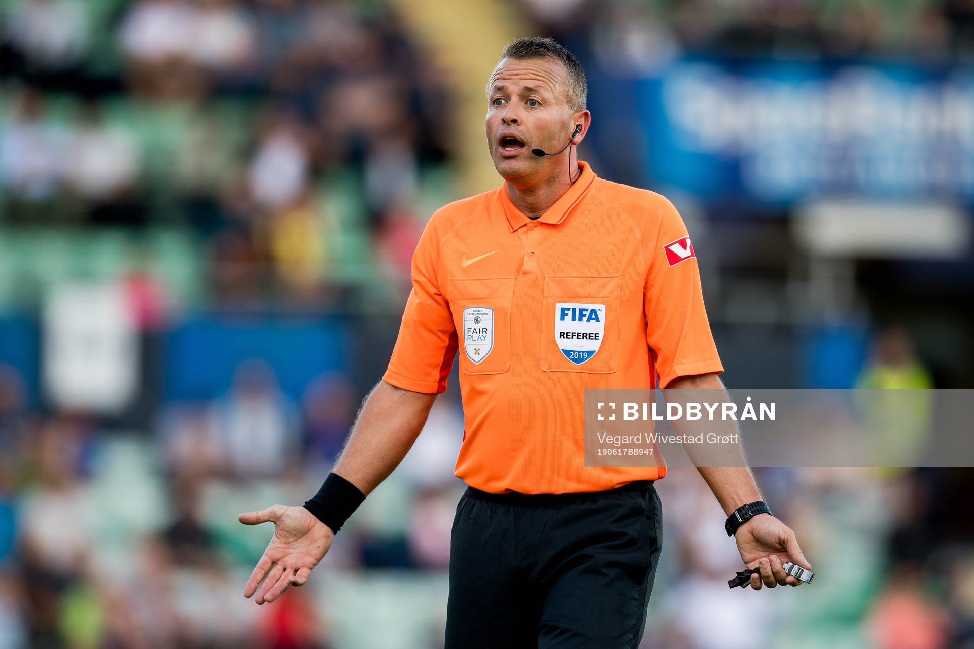 Svein Oddvar Moen, referee