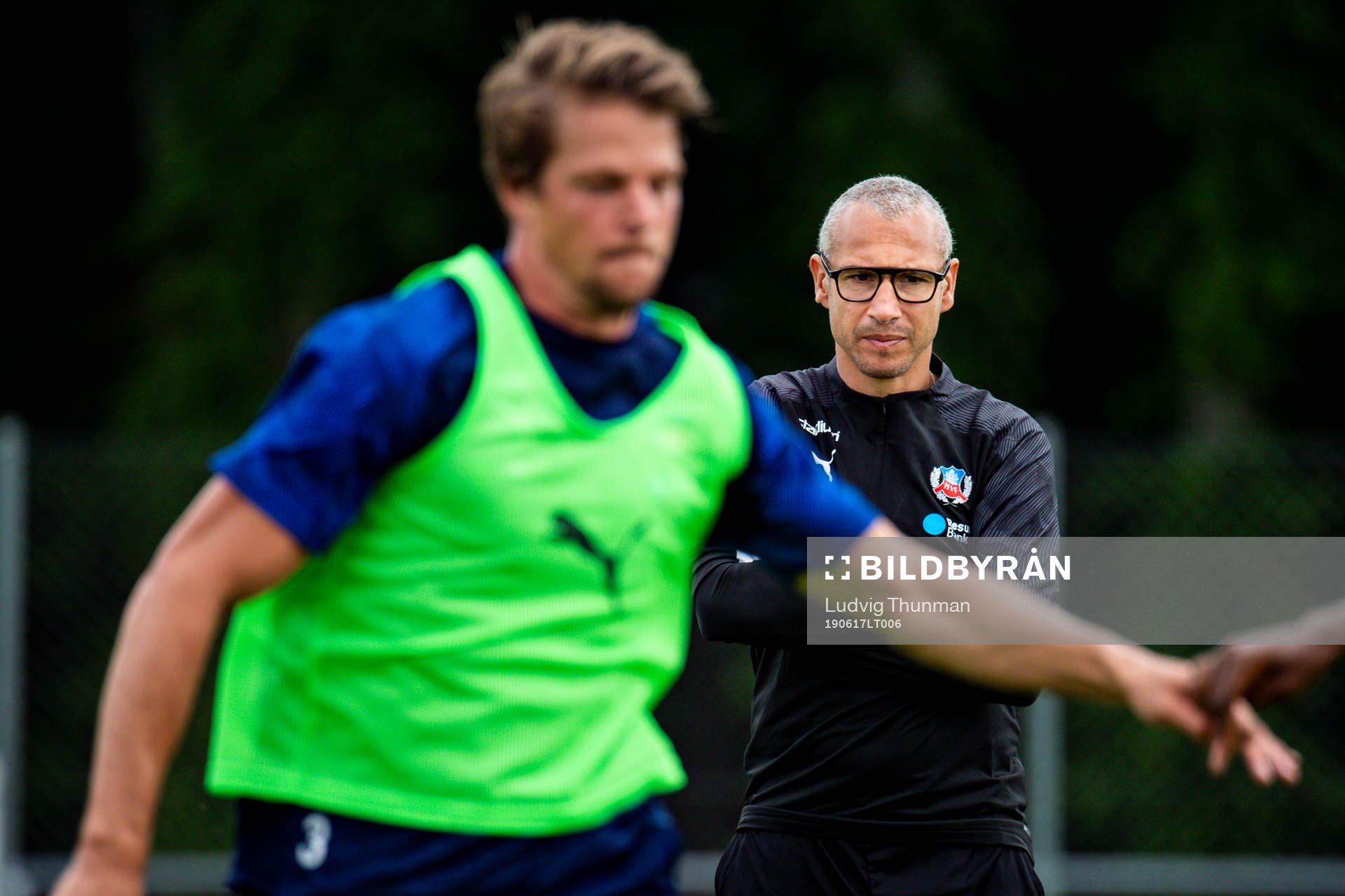 Tränare Henrik Larsson