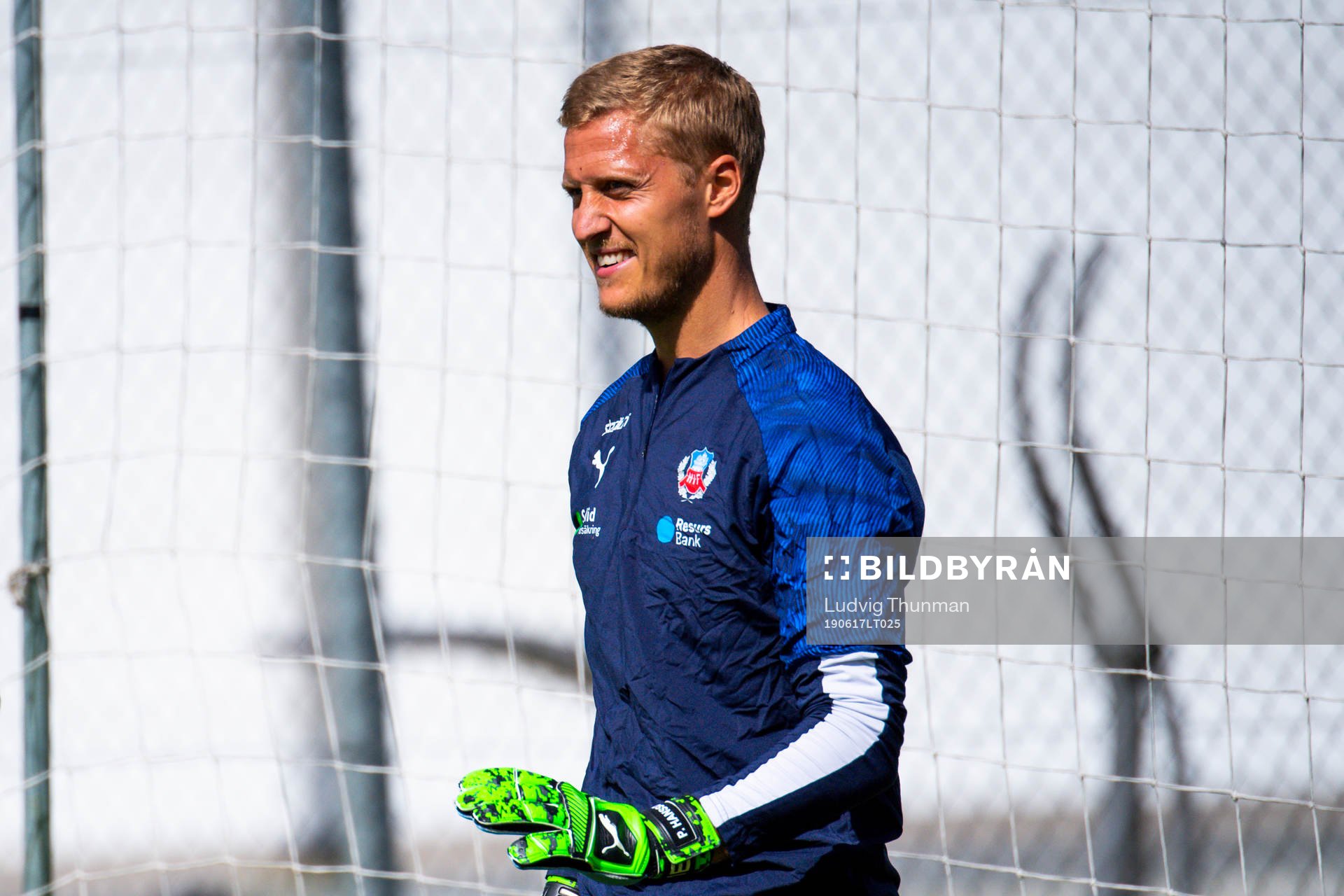 Målvakt Pär Hansson