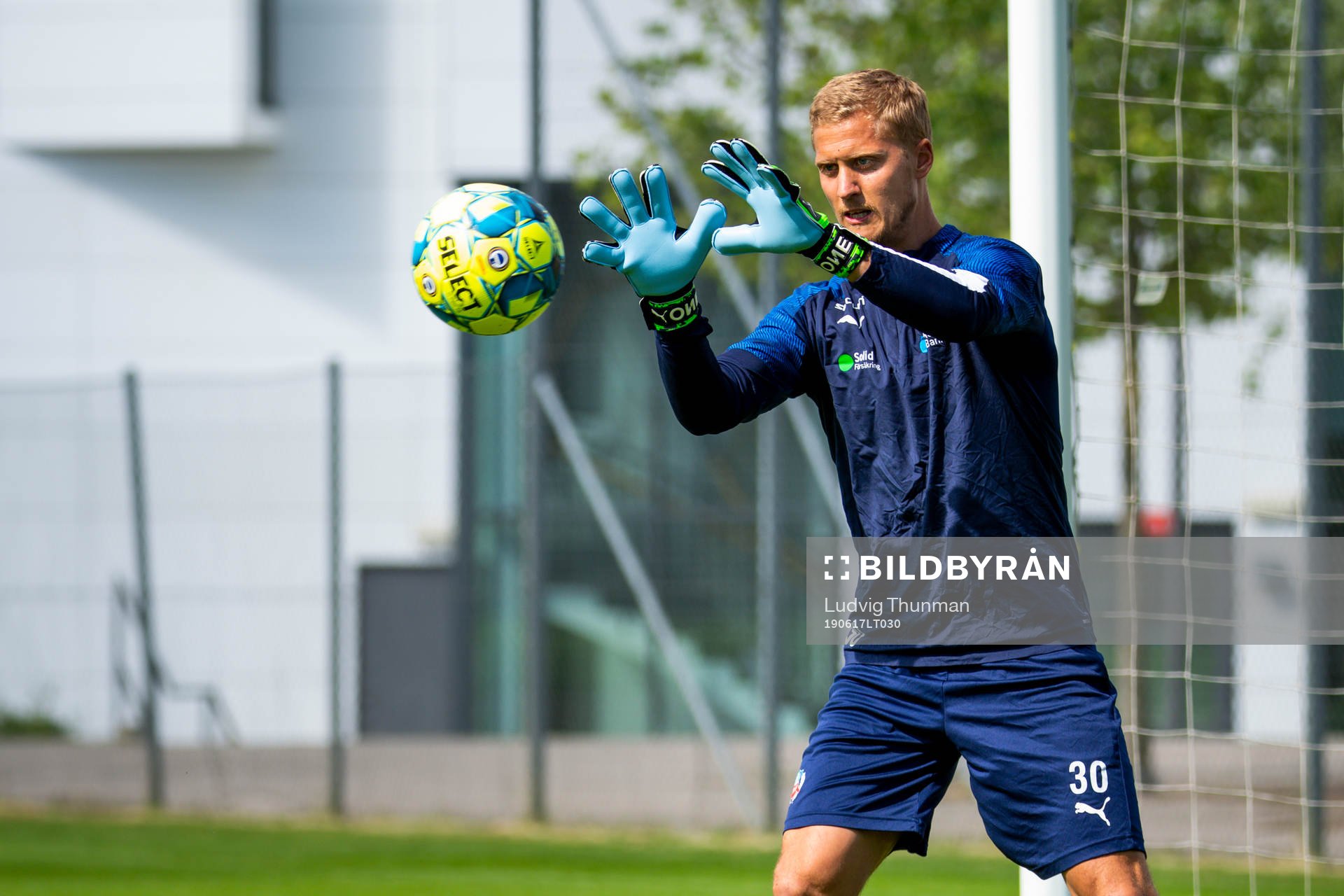 Målvakt Pär Hansson