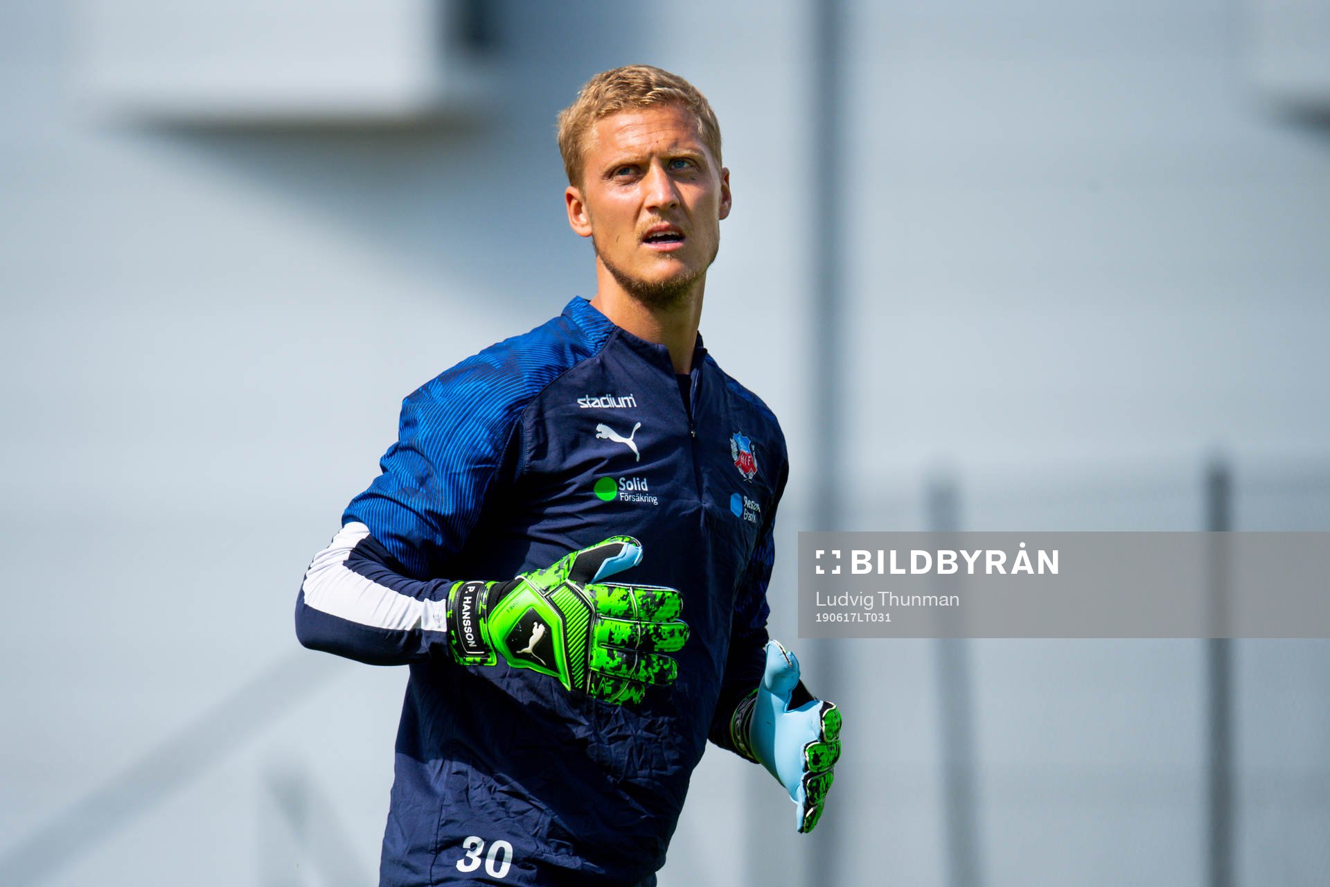 Målvakt Pär Hansson