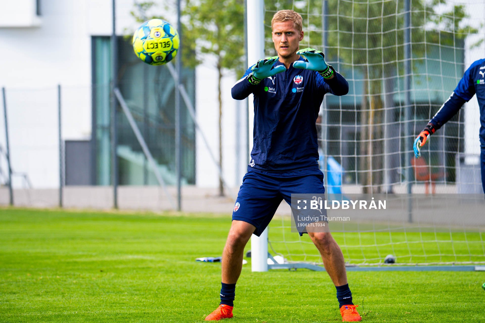 Målvakt Pär Hansson