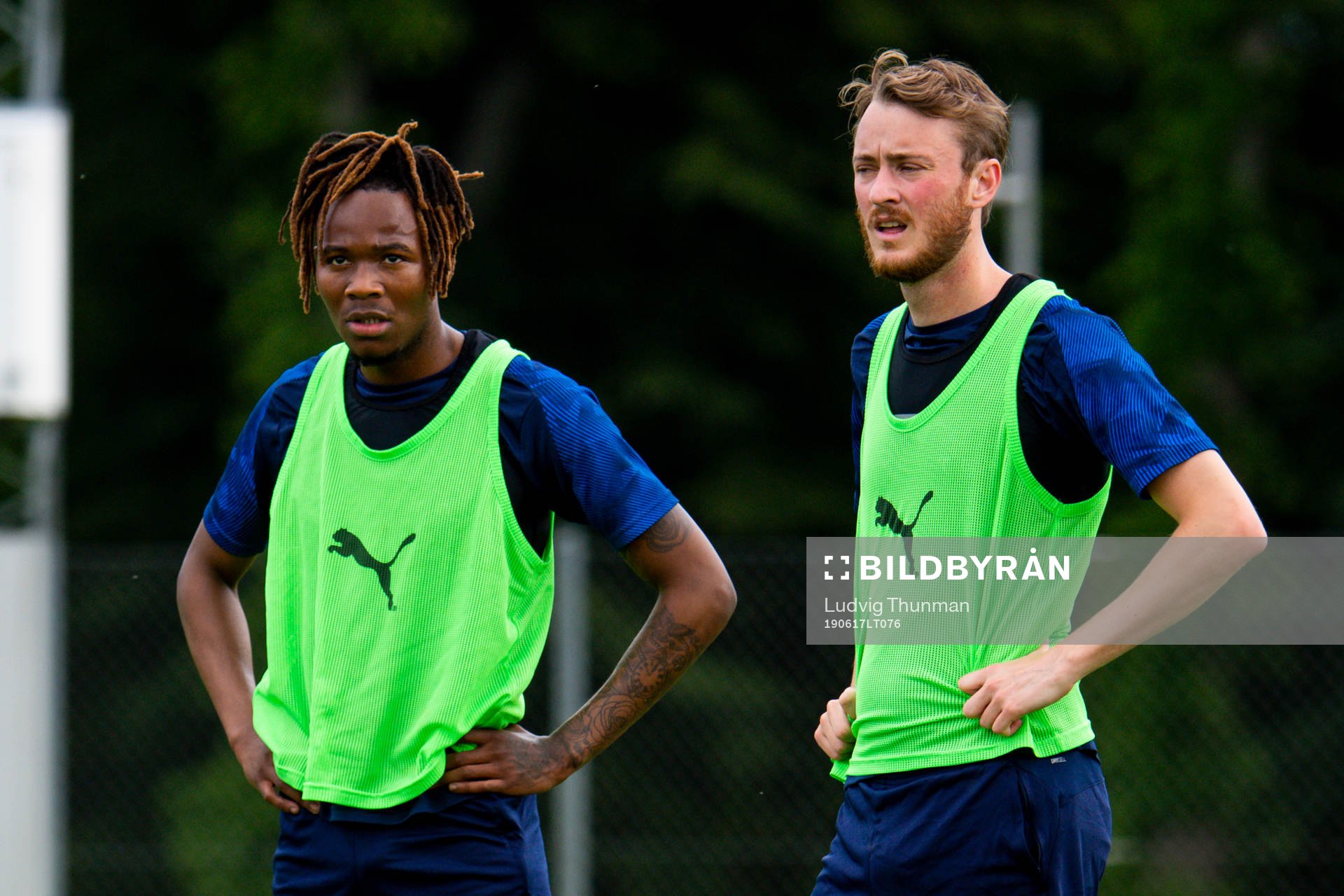 Kundai Benyu och Rasmus Jönsson