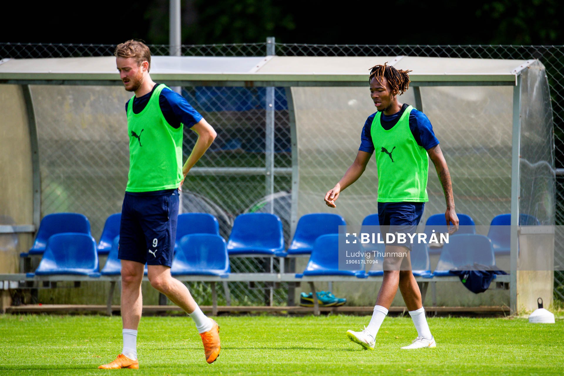 Rasmus Jönsson och Kundai Benyu