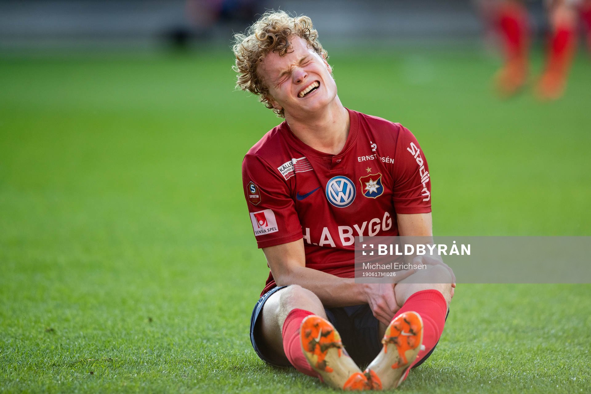 Örgrytes Freddie Brorsson har ont