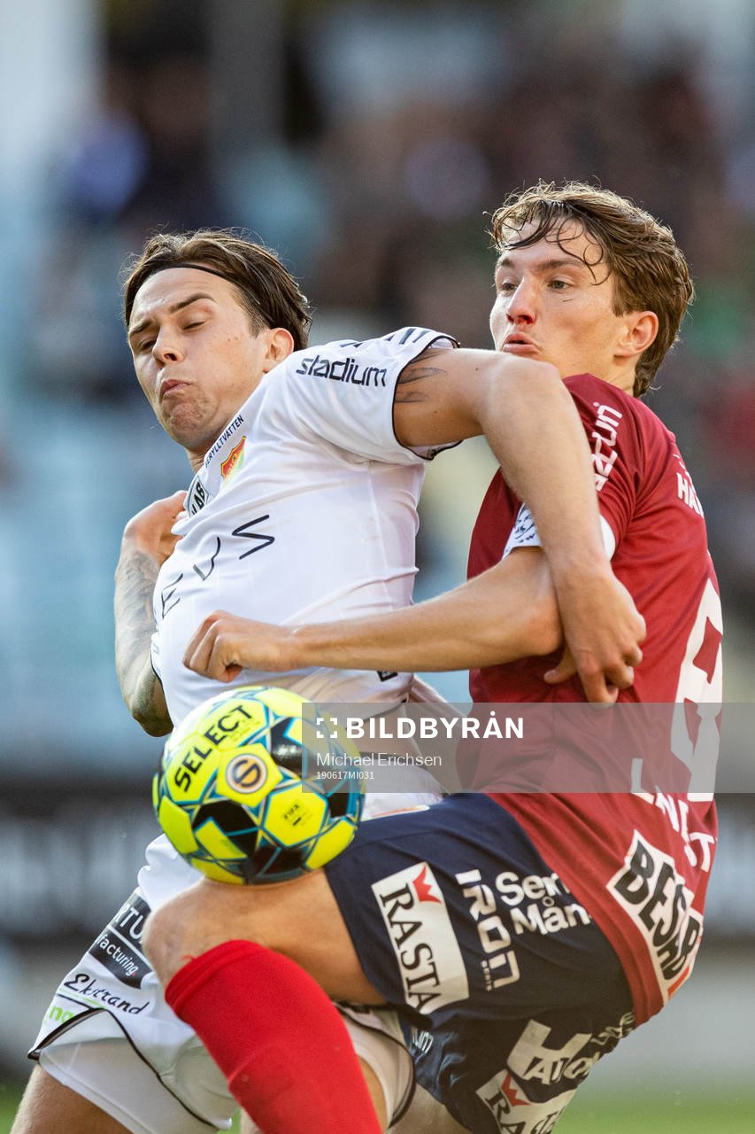 GAIS Rasmus Rosenqvist och Örgrytes Jakob Lindström