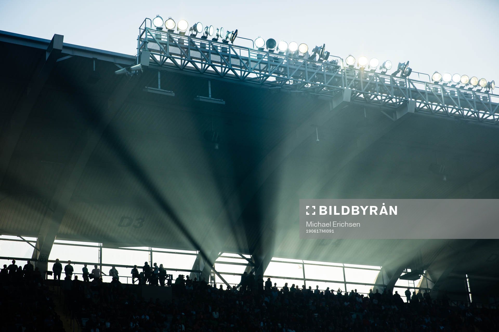 Läktare på Gamla Ullevi
