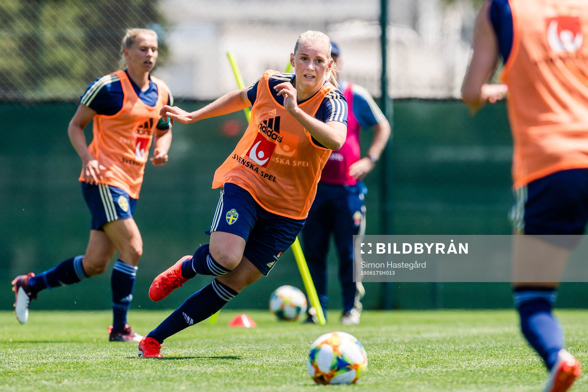 Stina Blackstenius of Sweden