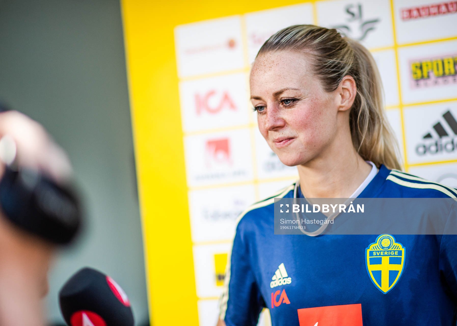 Amanda Ilestedt of Sweden