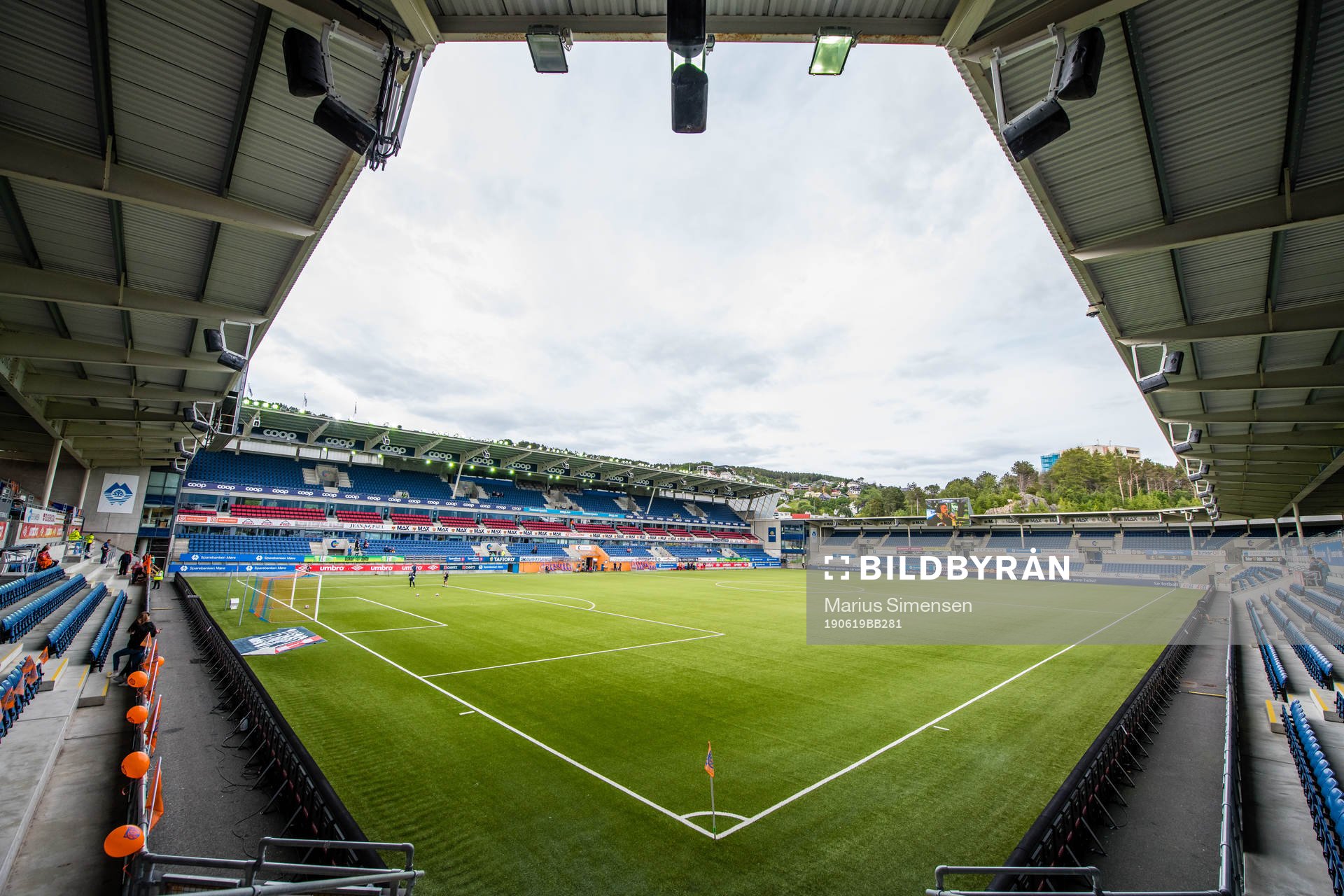 General view of Color Line Stadion