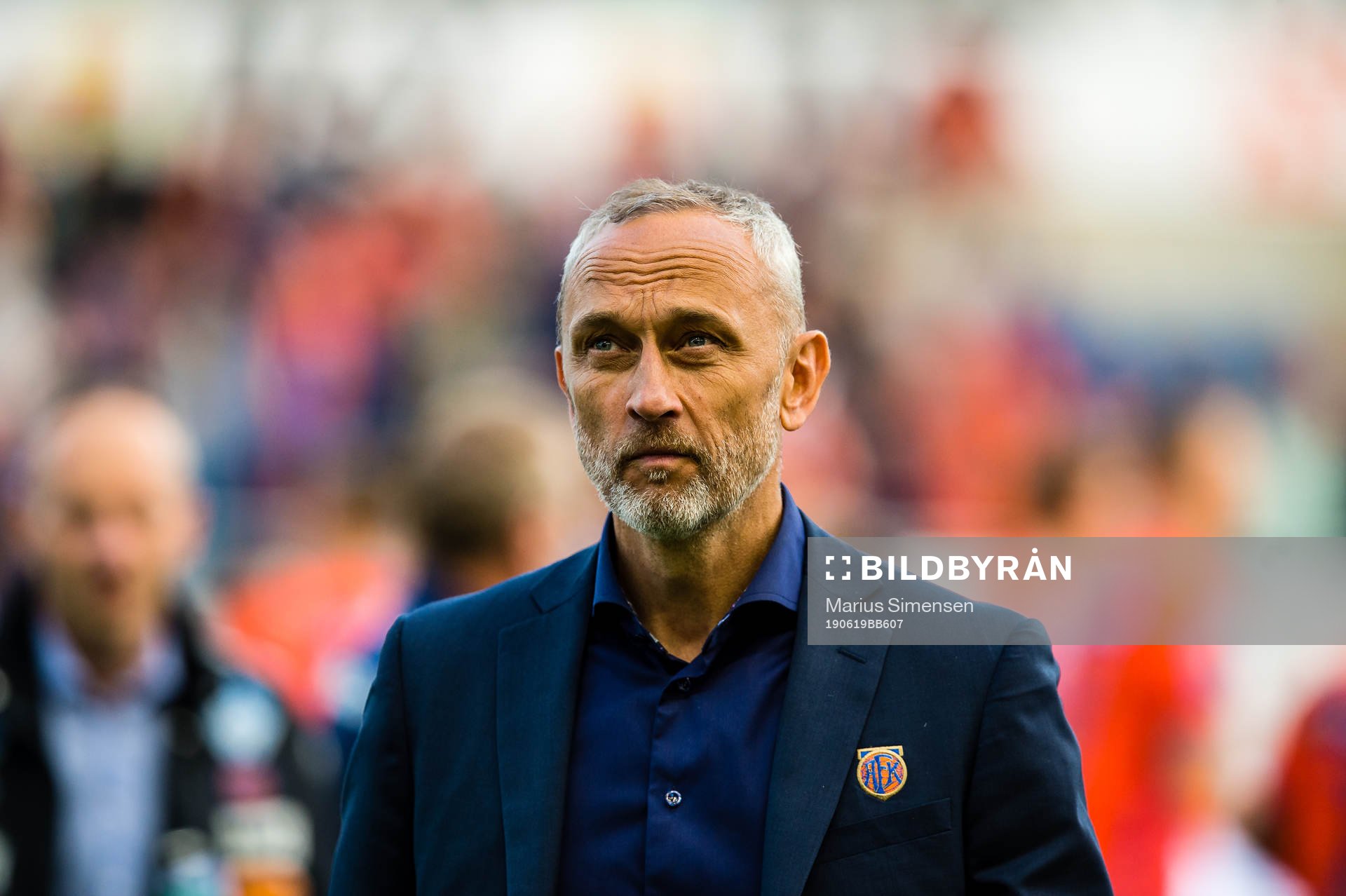 Lars Bohinen, head coach of Aalesund,  after the cup match between Aalesund and Molde on June 19, 2019 in Ålesund.