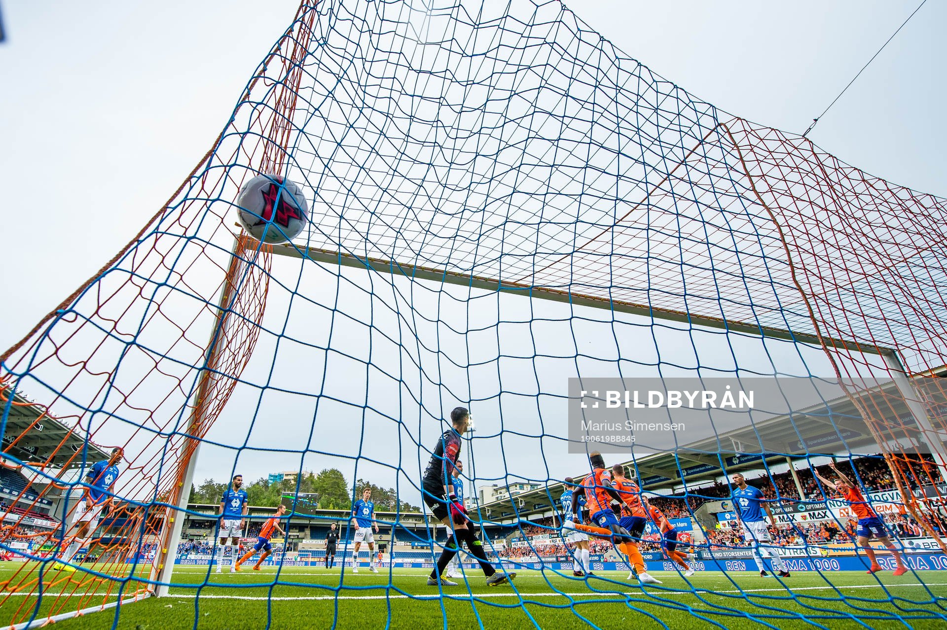 Holmbert Aron Briem Fridjonsson of Aalesund scores the 2-0