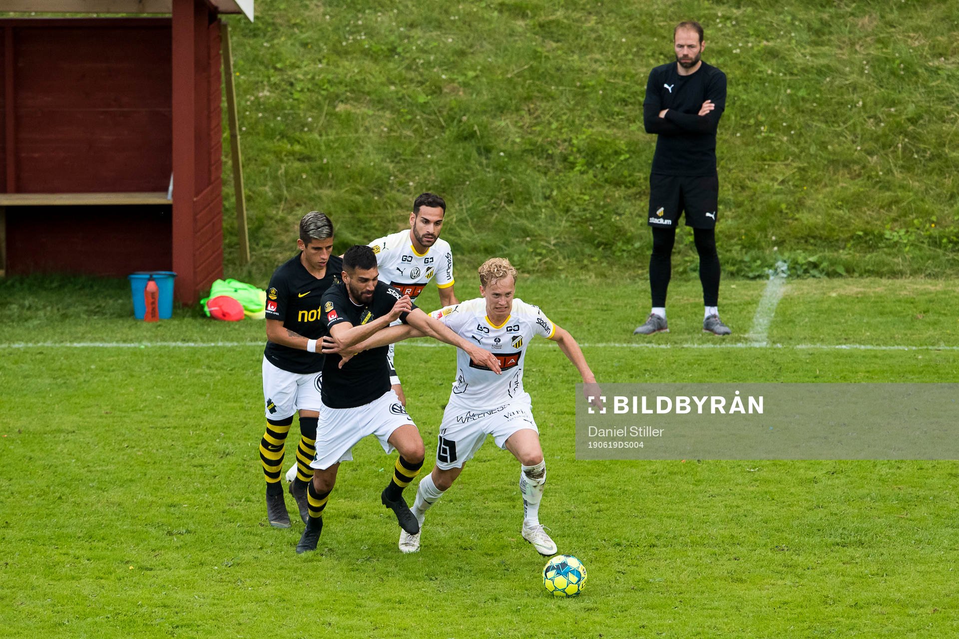 s Stefan Silva och Häckens Gustav Berggren