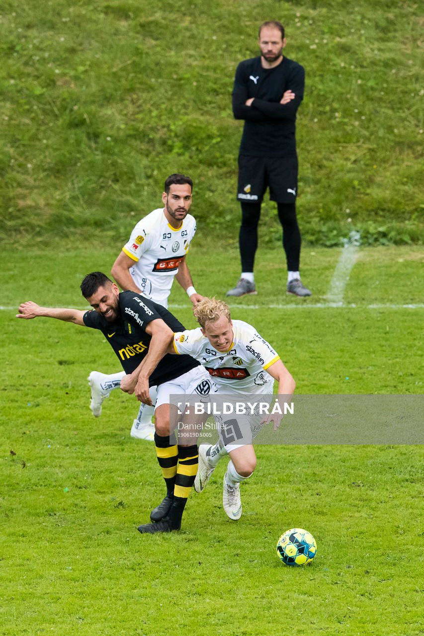 s Stefan Silva och Häckens Gustav Berggren