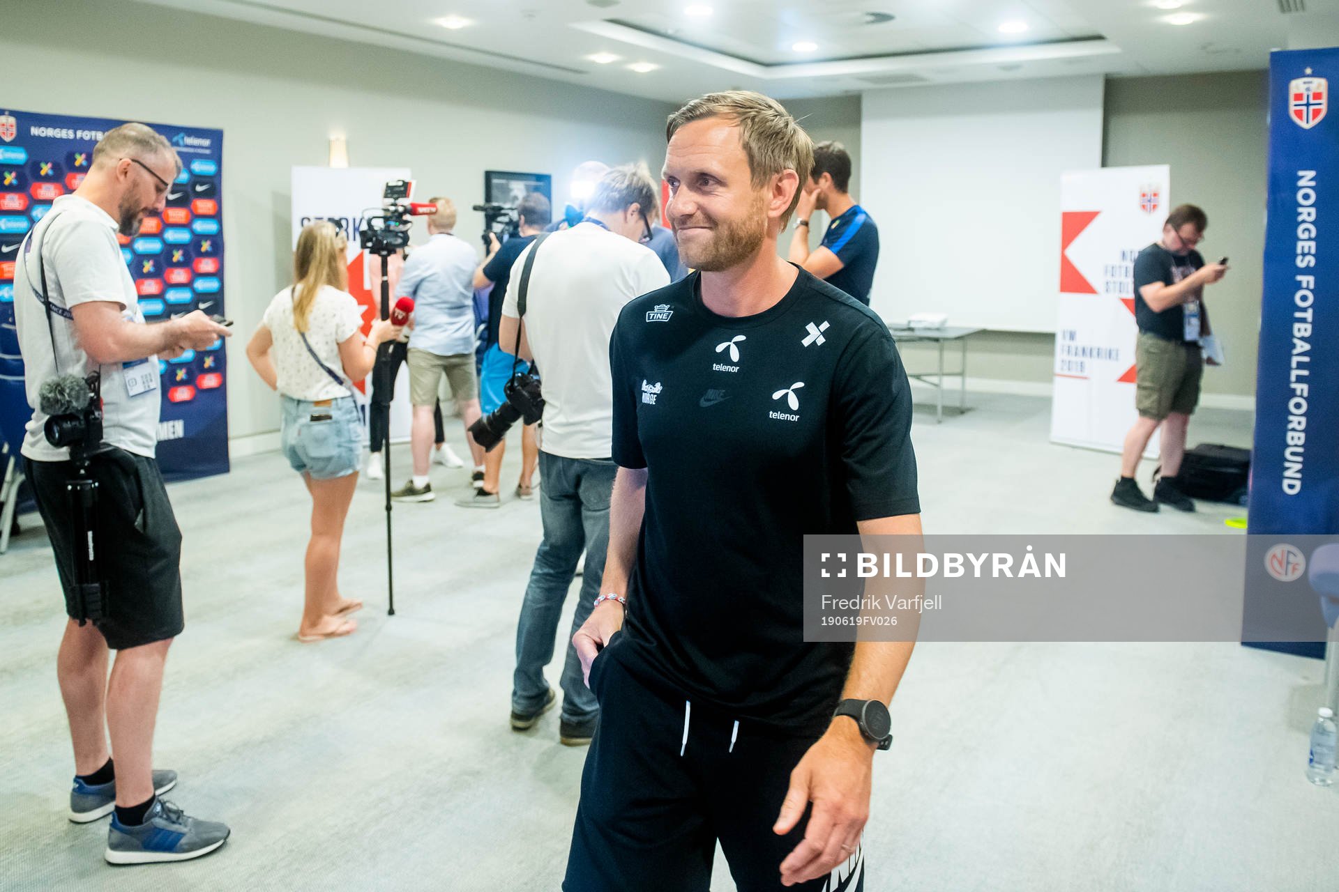 Martin Sjögren, head coach of Norway