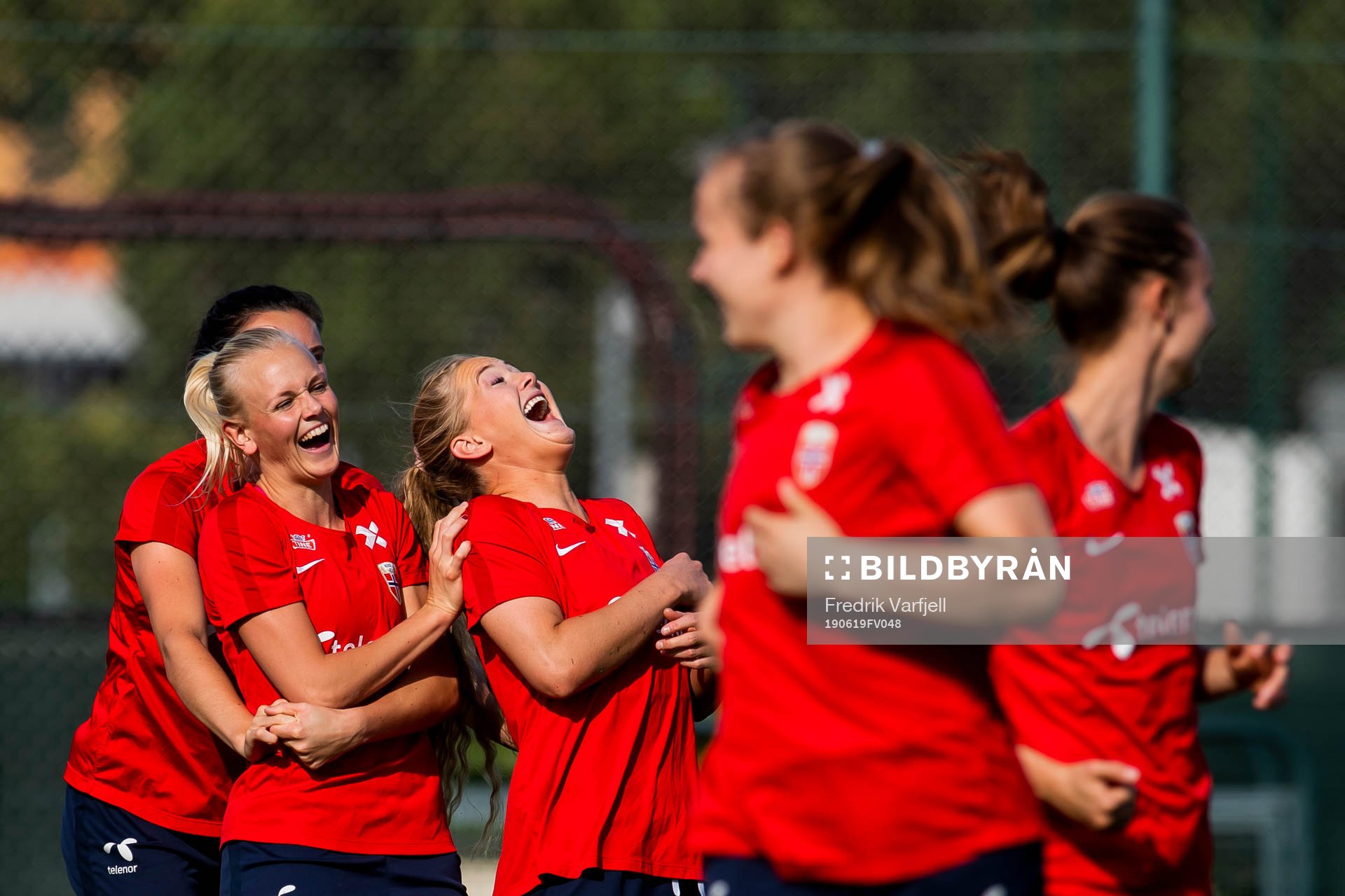 Karina Sævik and Lisa-Marie Karlseng Utland of Norway