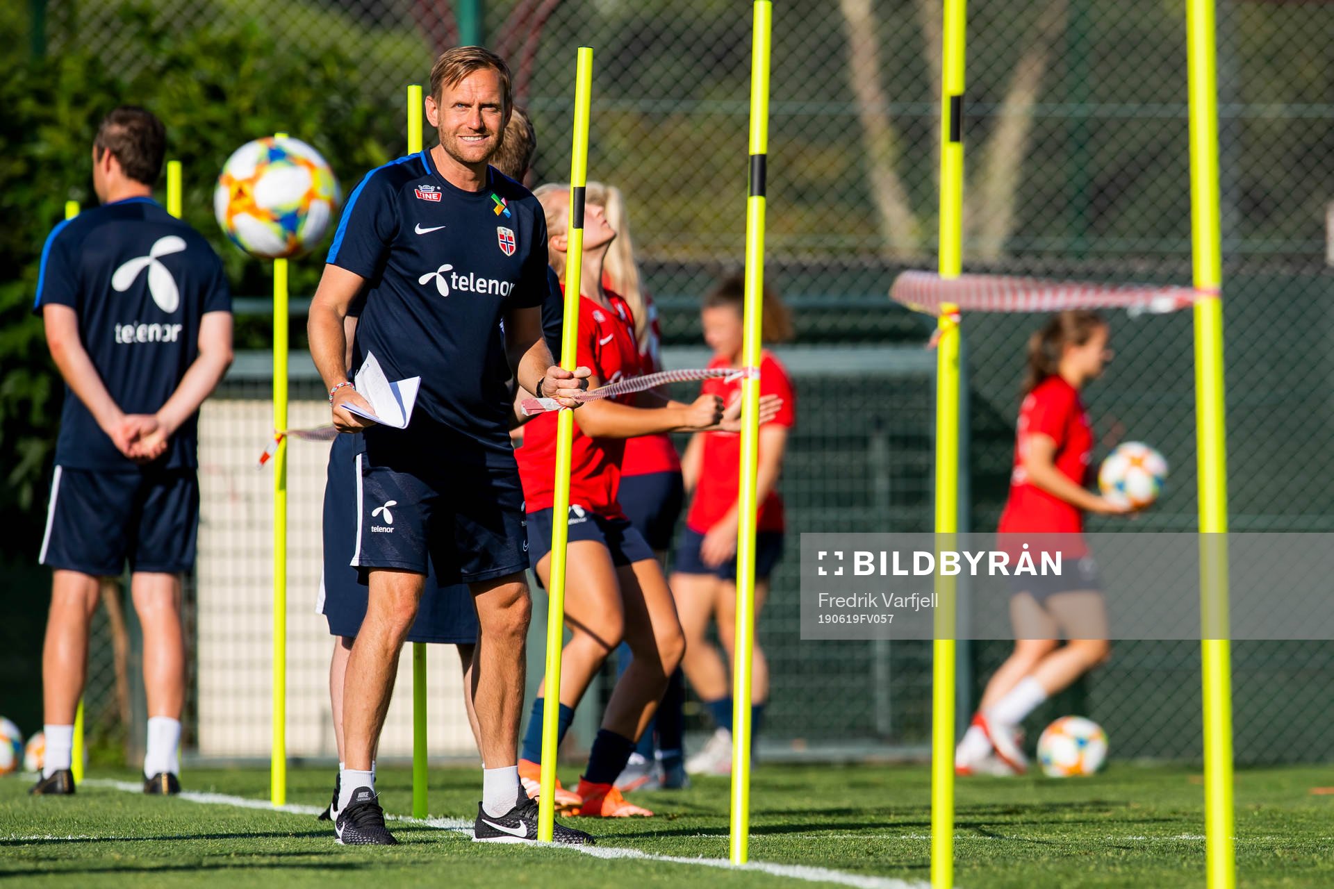 Martin Sjögren, head coach of Norway