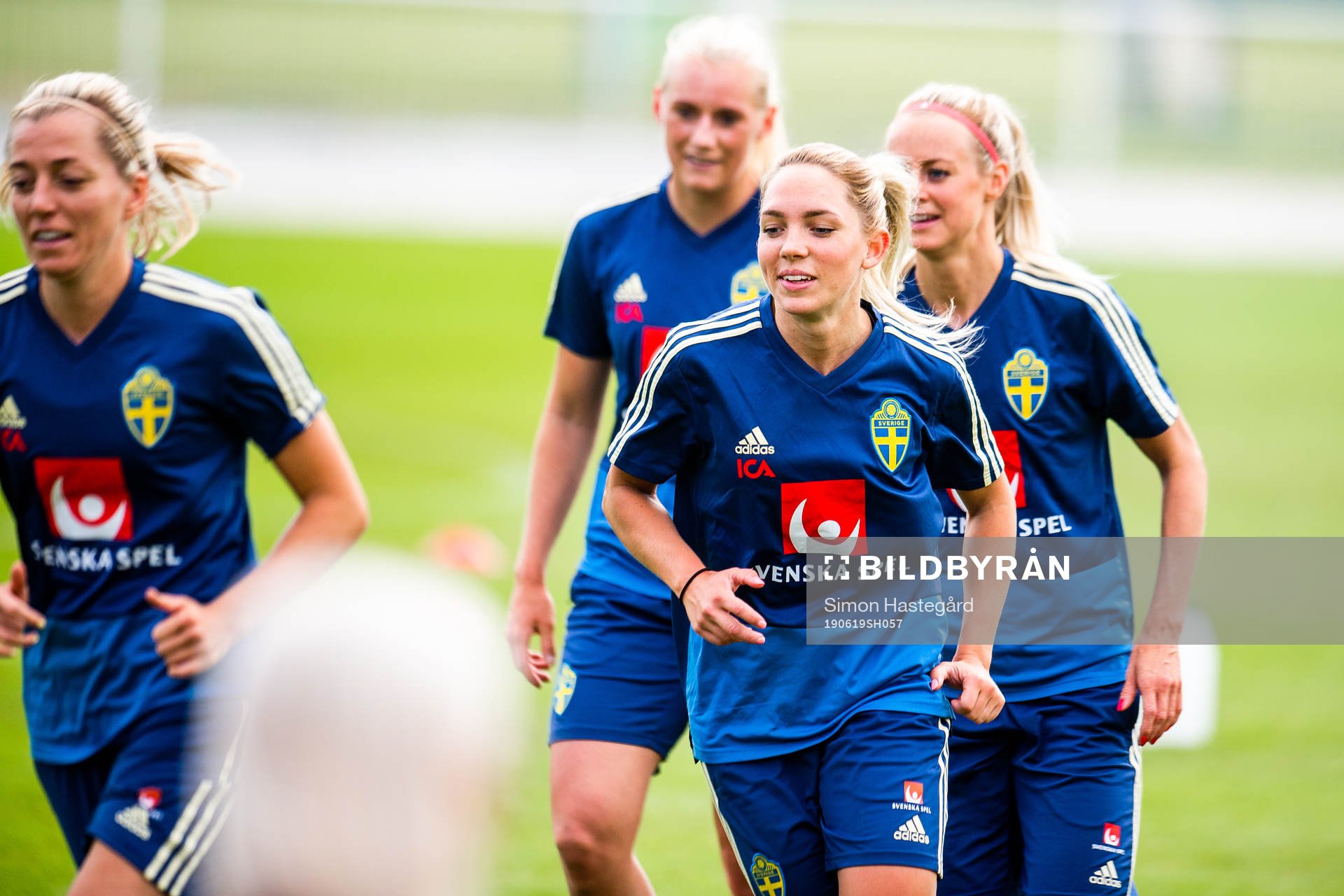 Linda Sembrant , Stina Blackstenius , Elin Rubensson and