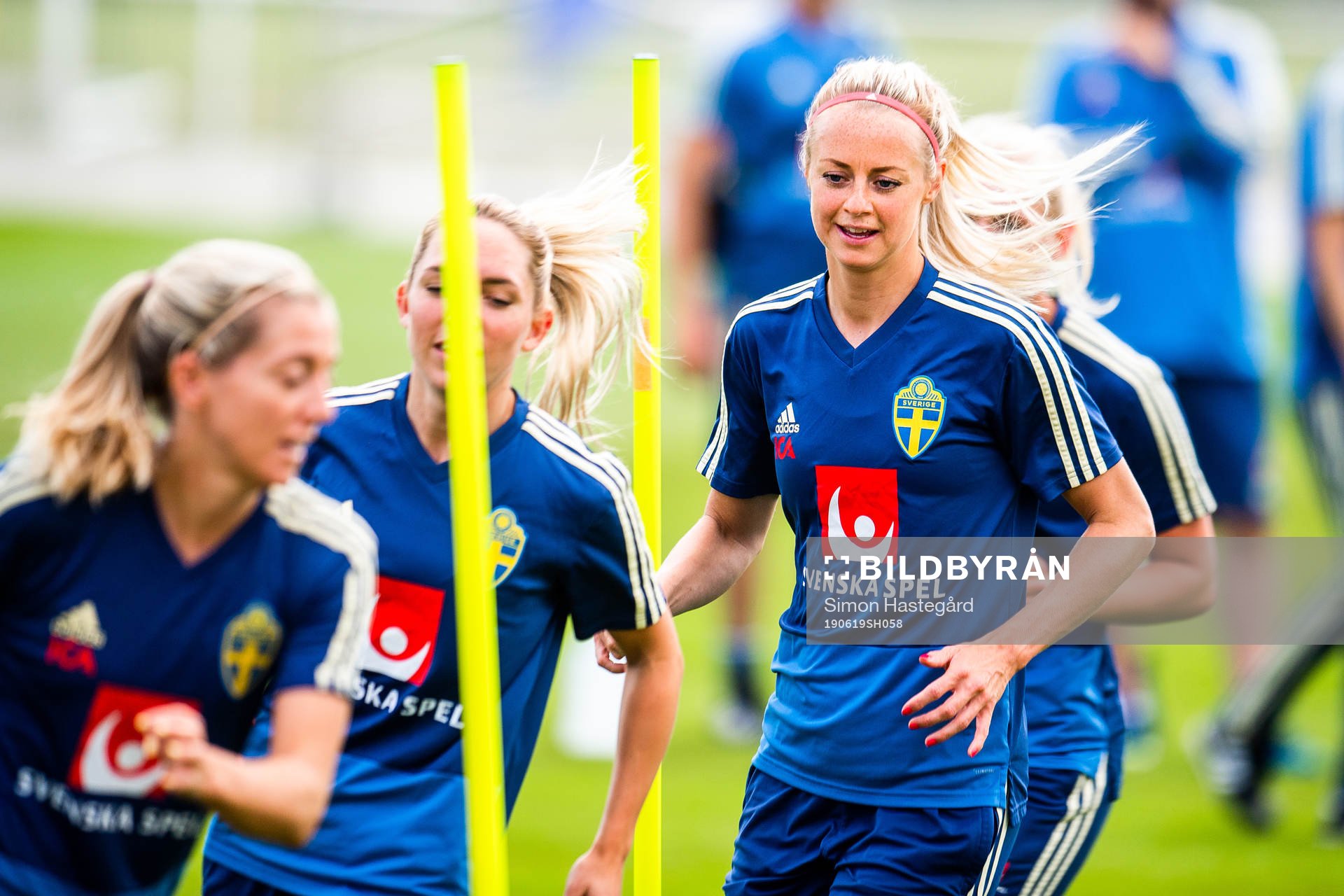 Amanda Ilestedt of Sweden