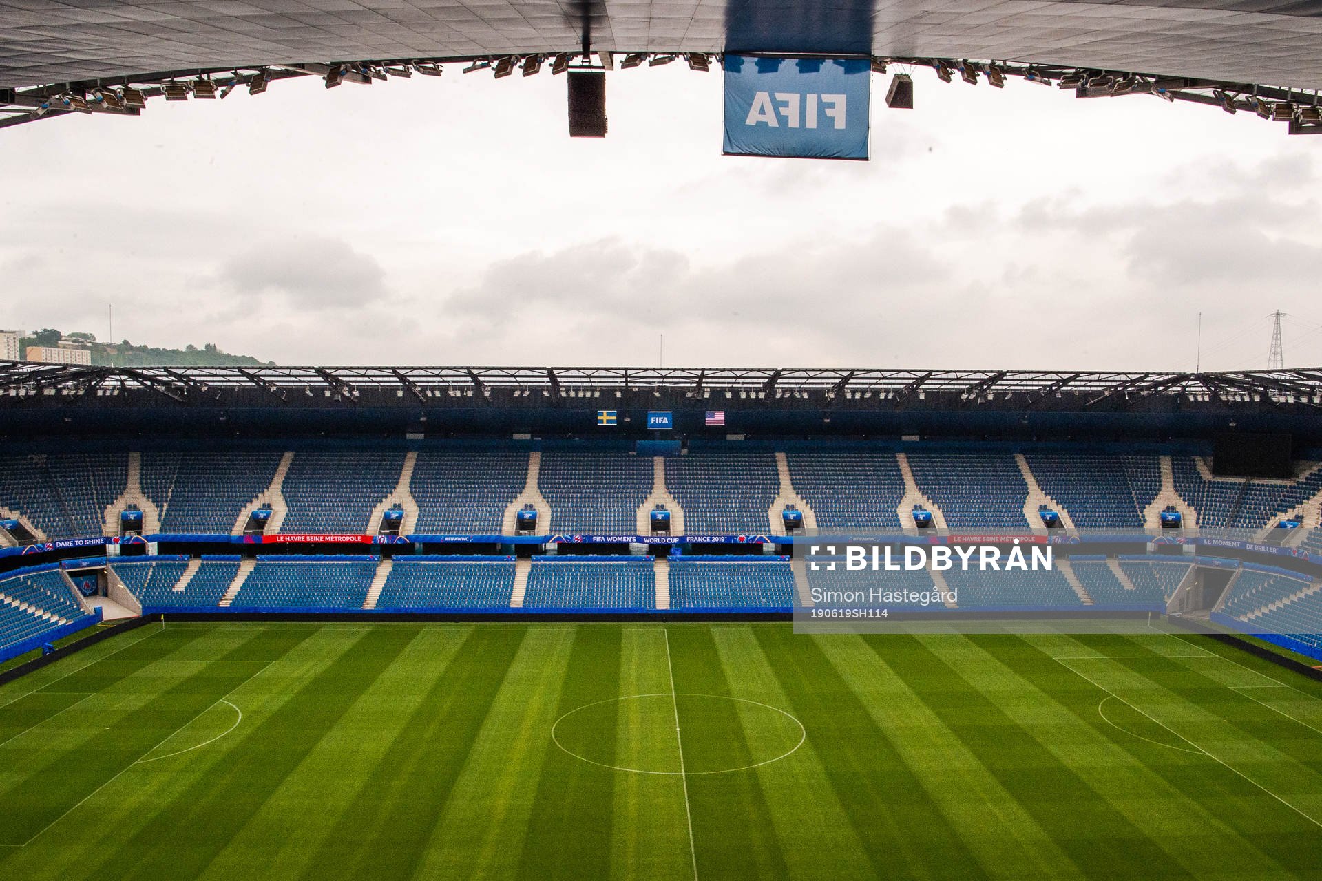 General view of Stade Océane