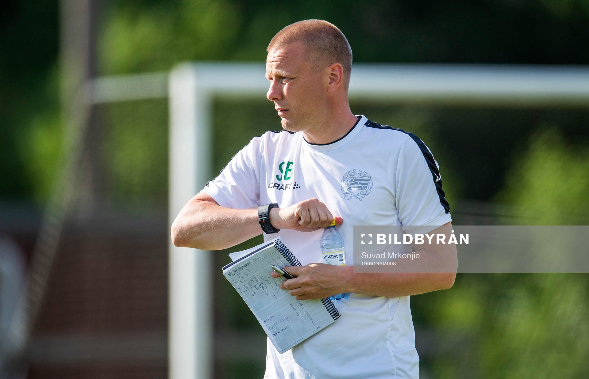 Hammarbys tränare Stefan Billborn