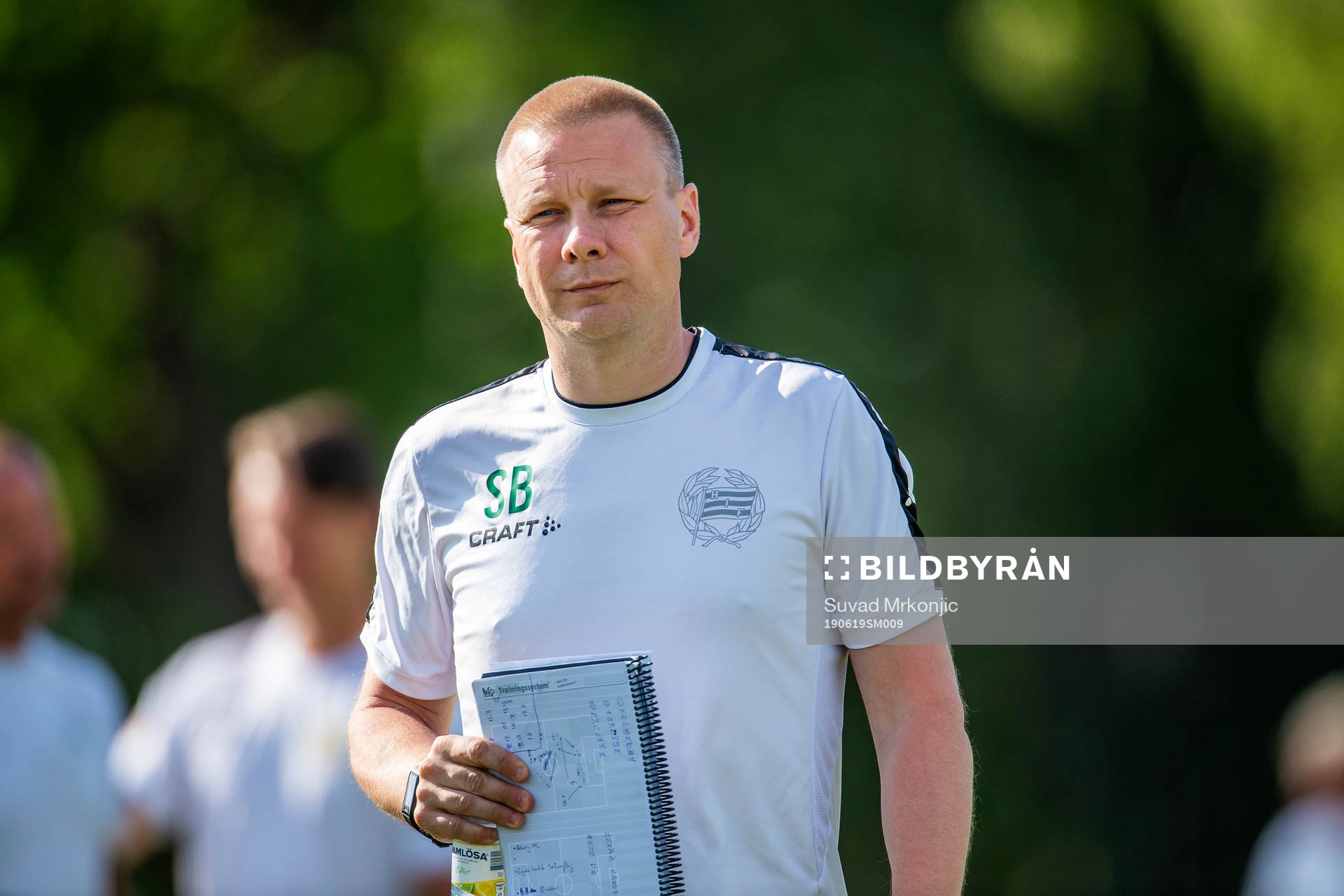 Hammarbys tränare Stefan Billborn