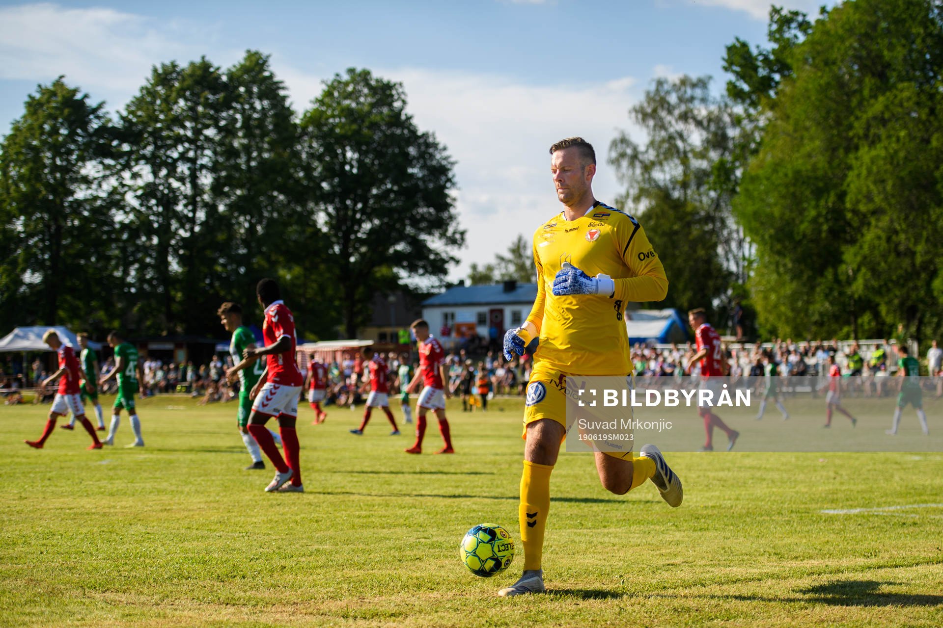 Kalmars målvakt Hampus Strömgren
