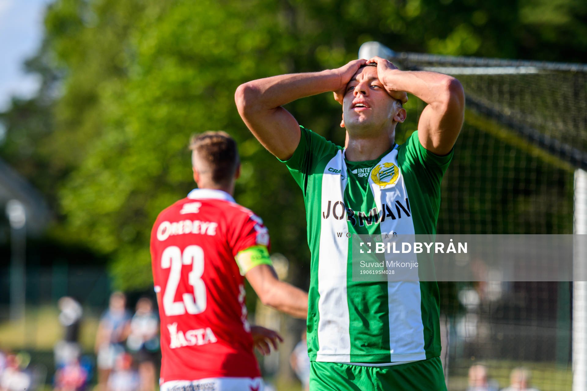 Hammarbys Nikola Djurdjic deppar