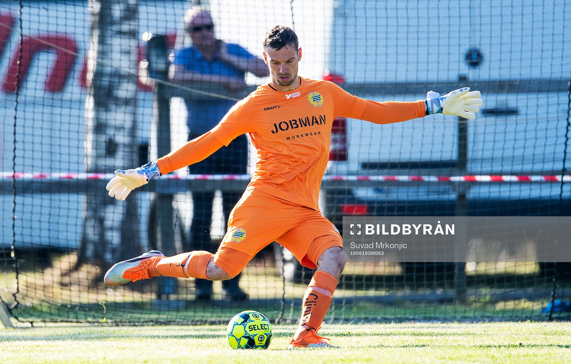 Hammarbys målvakt Davor Blazevic