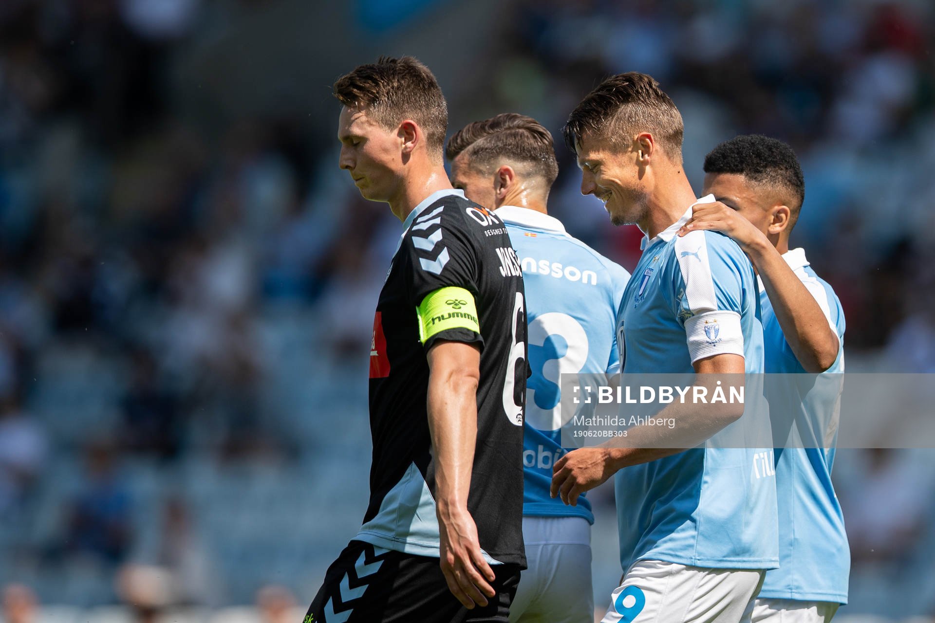 Malmö FFs Markus Rosenberg jublar