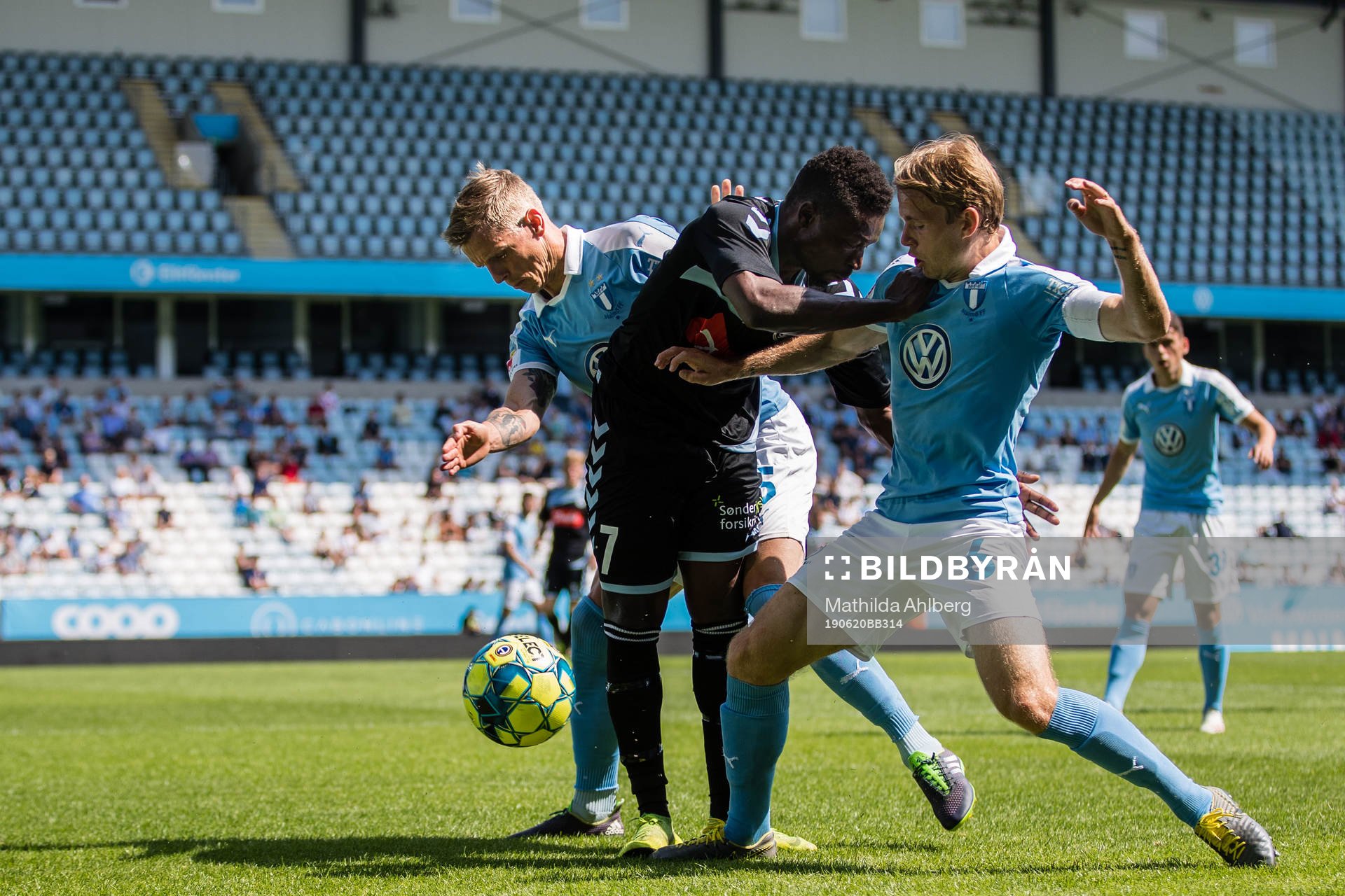 Malmö FFs Sören Rieks och Oscar Lewicki