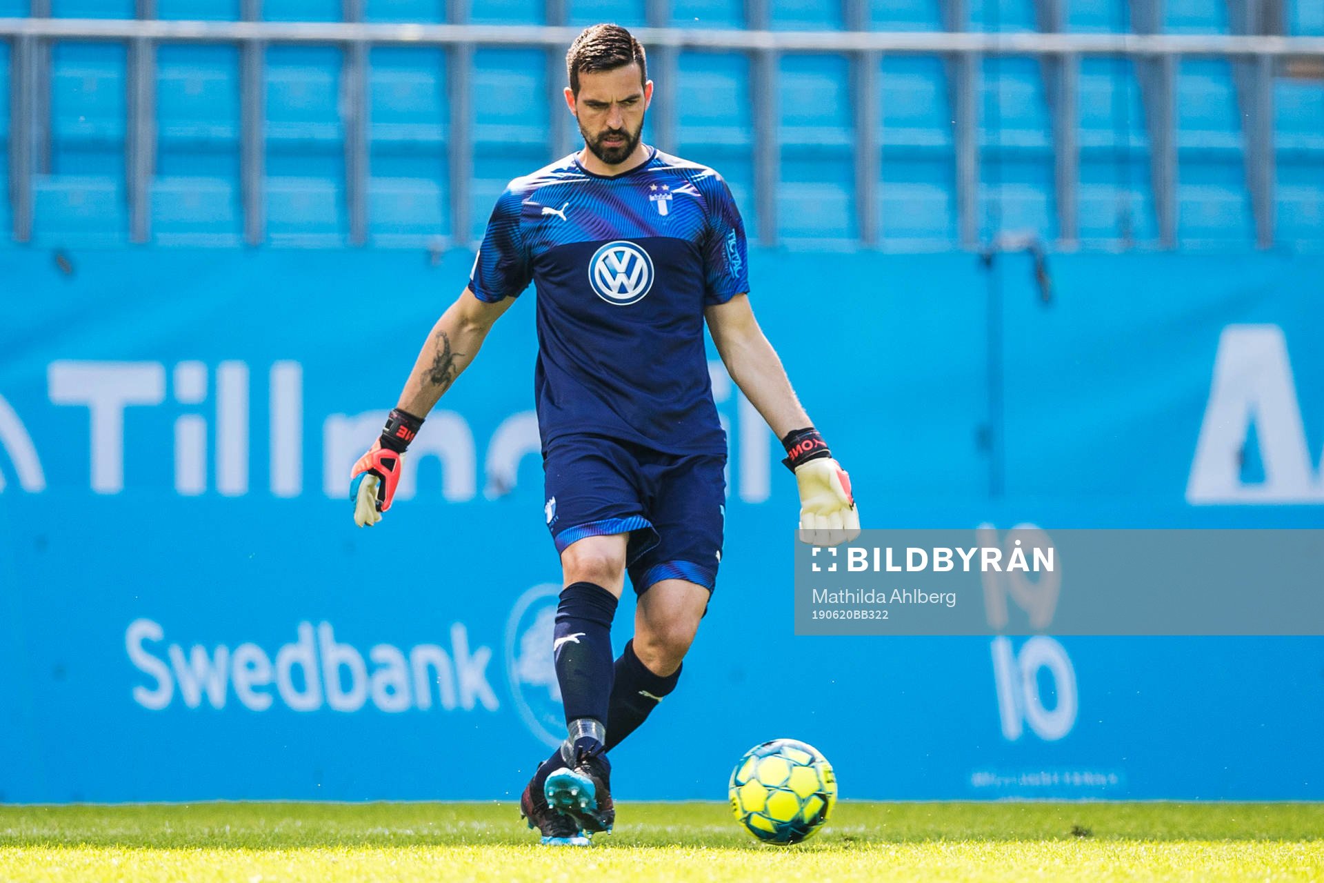 Malmö FFs målvakt Dusan Melicharek