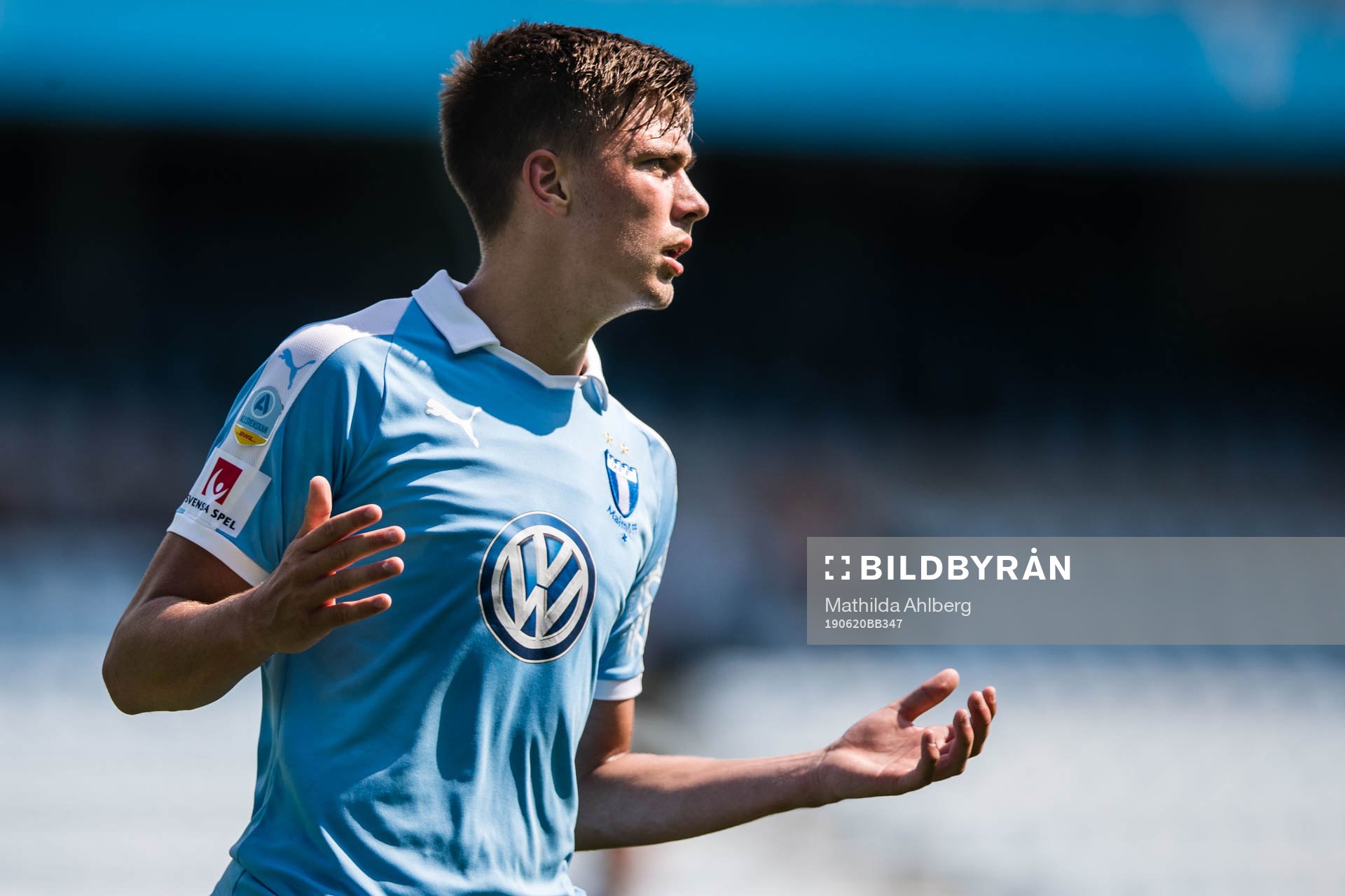 Malmö FFs Tim Prica deppar
